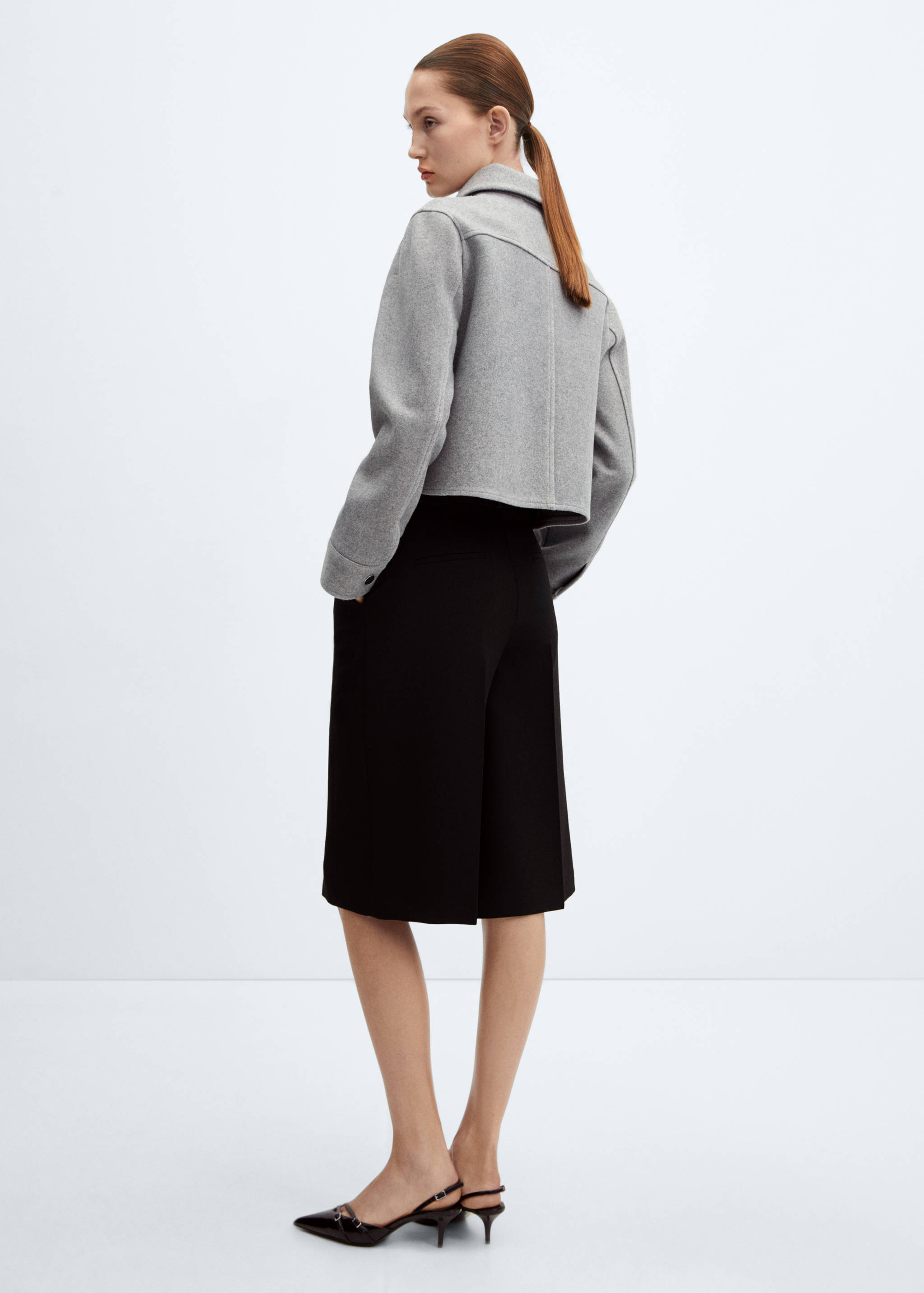 Jacke mit Zip-Taschen - Rückseite des Artikels