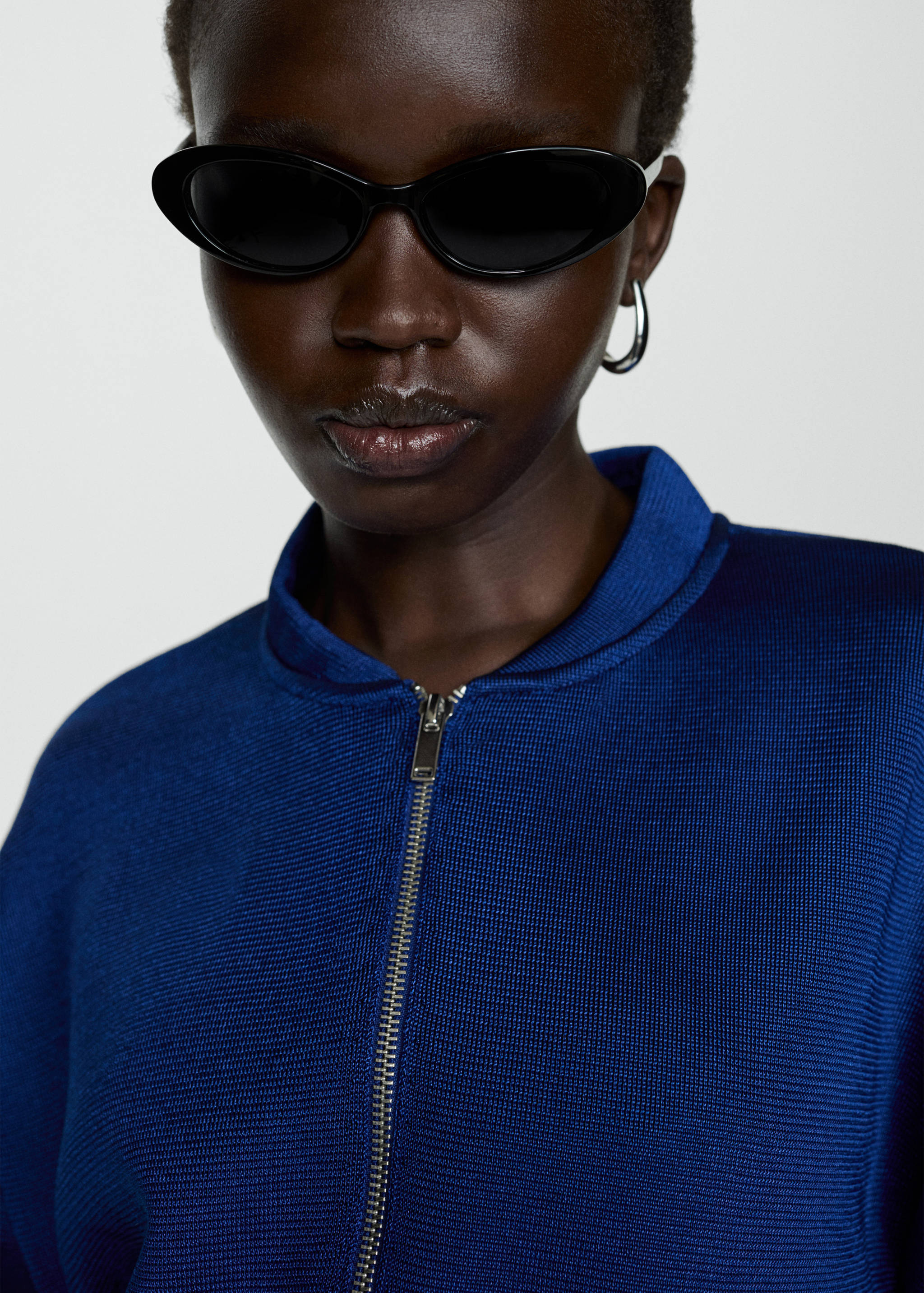 Strick-Bomberjacke - Detail des Artikels 1