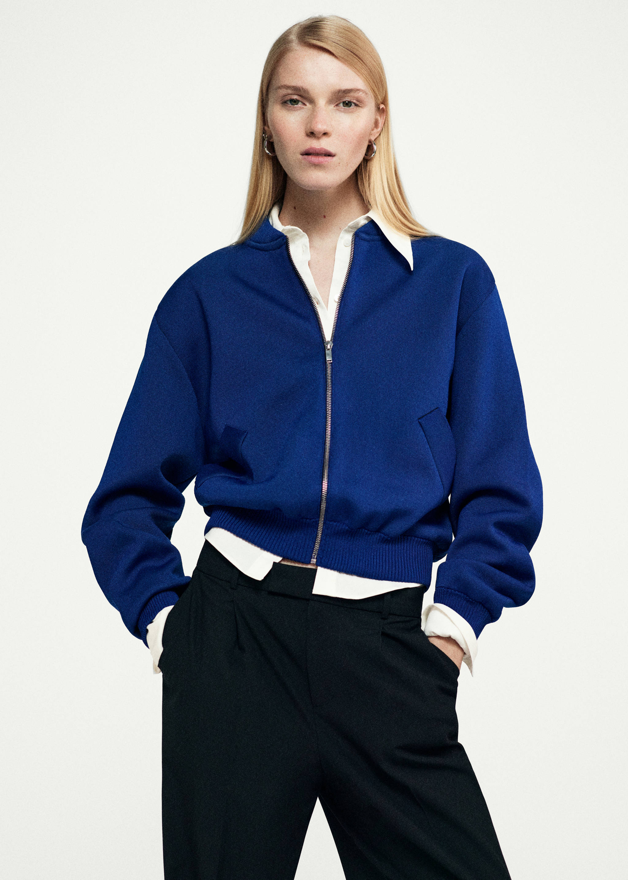 Strick-Bomberjacke - Detail des Artikels 6