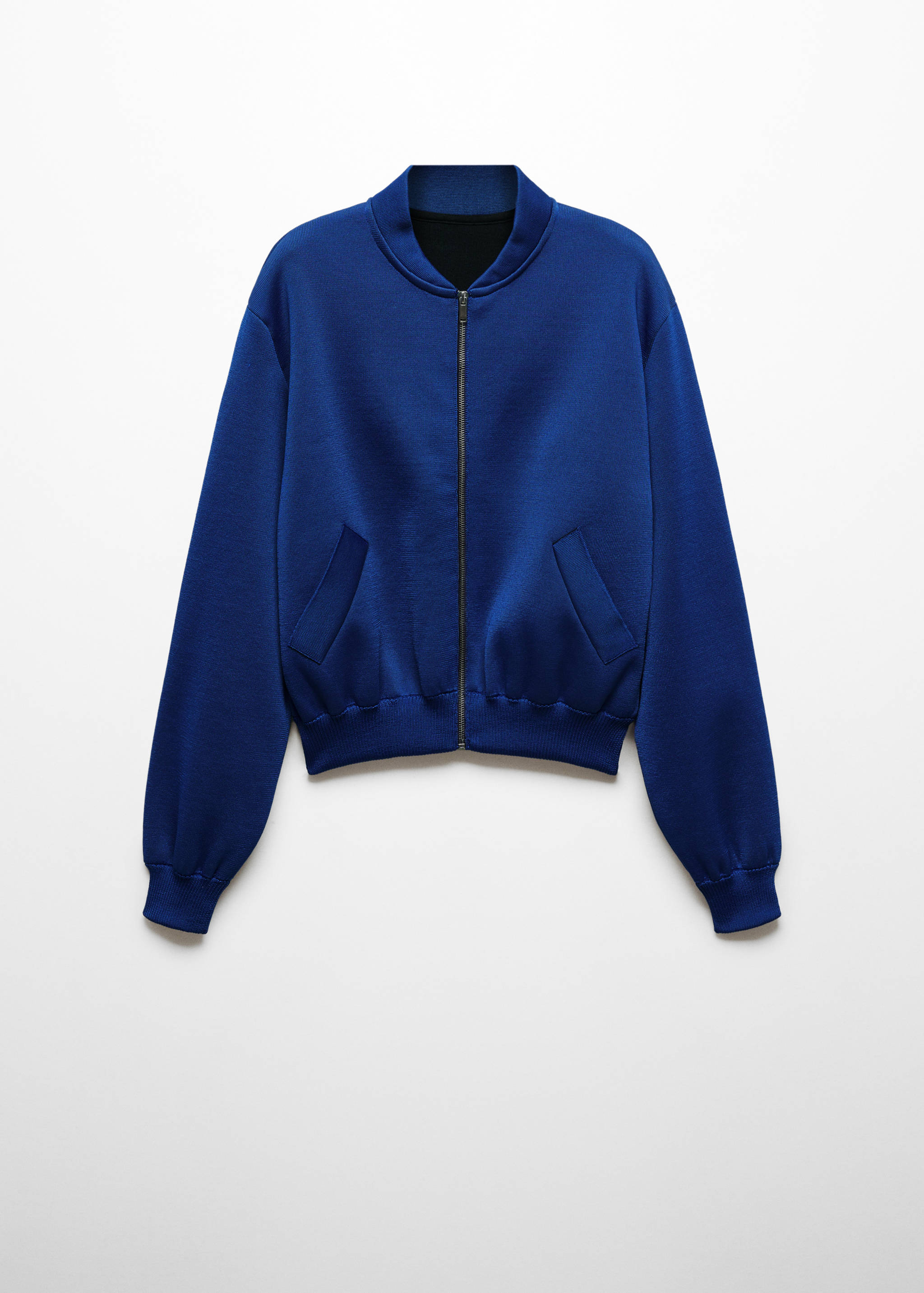 Strick-Bomberjacke - Artikel ohne Model