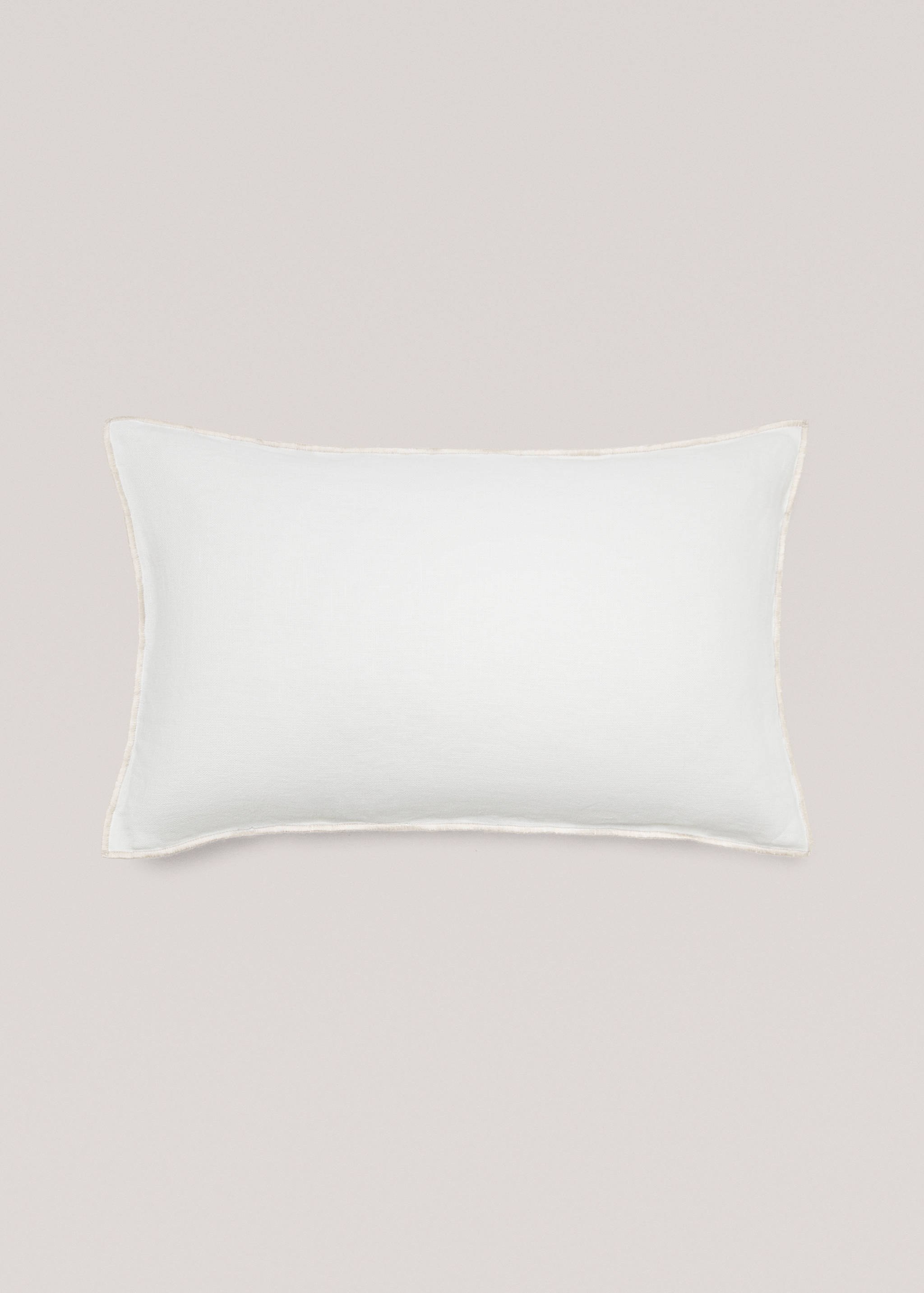 Linen cushion cover with trim 30x50cm - Article without model
