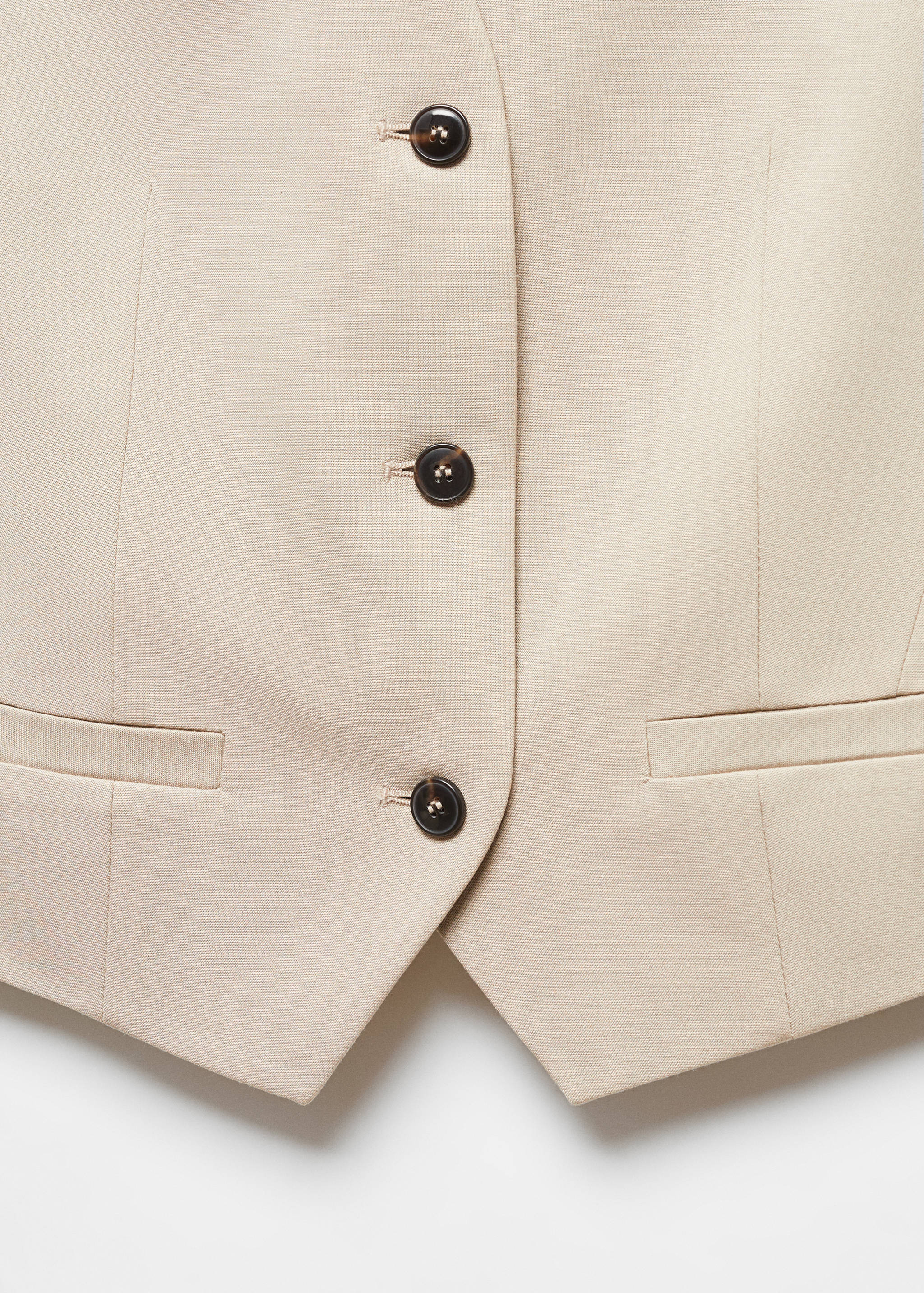 Chaleco traje botones - Detalle del artículo 8