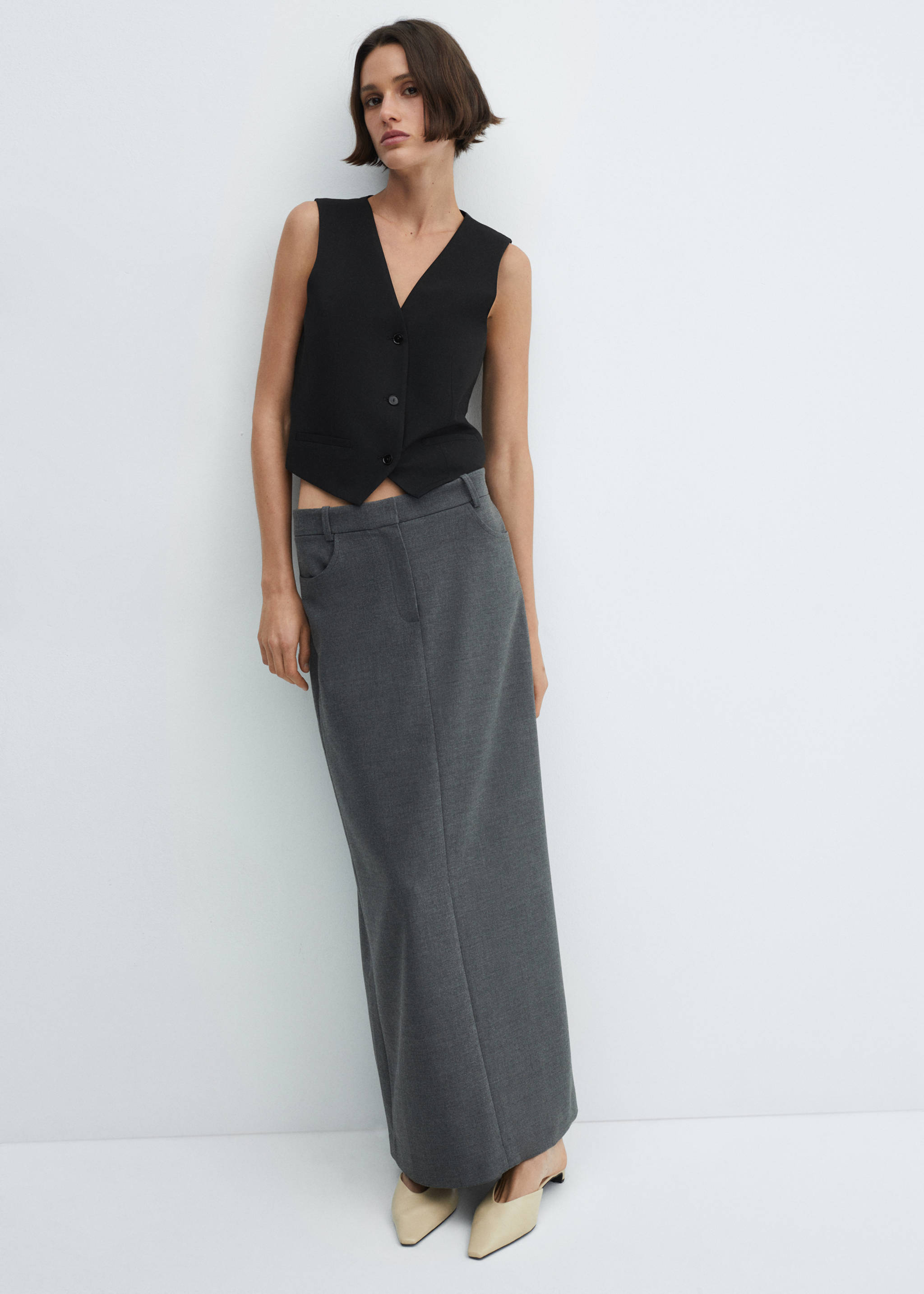 Kamizelka garniturowa na guziki - Szczegóły artykułu 2