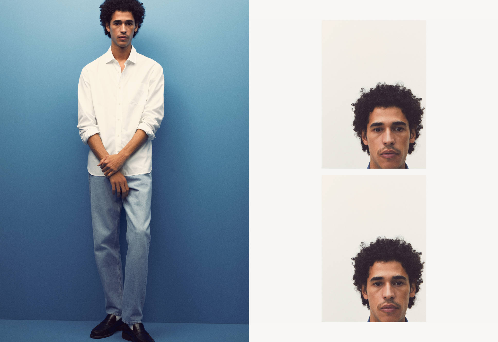Jean Bob straight-fit - Plan panoramique