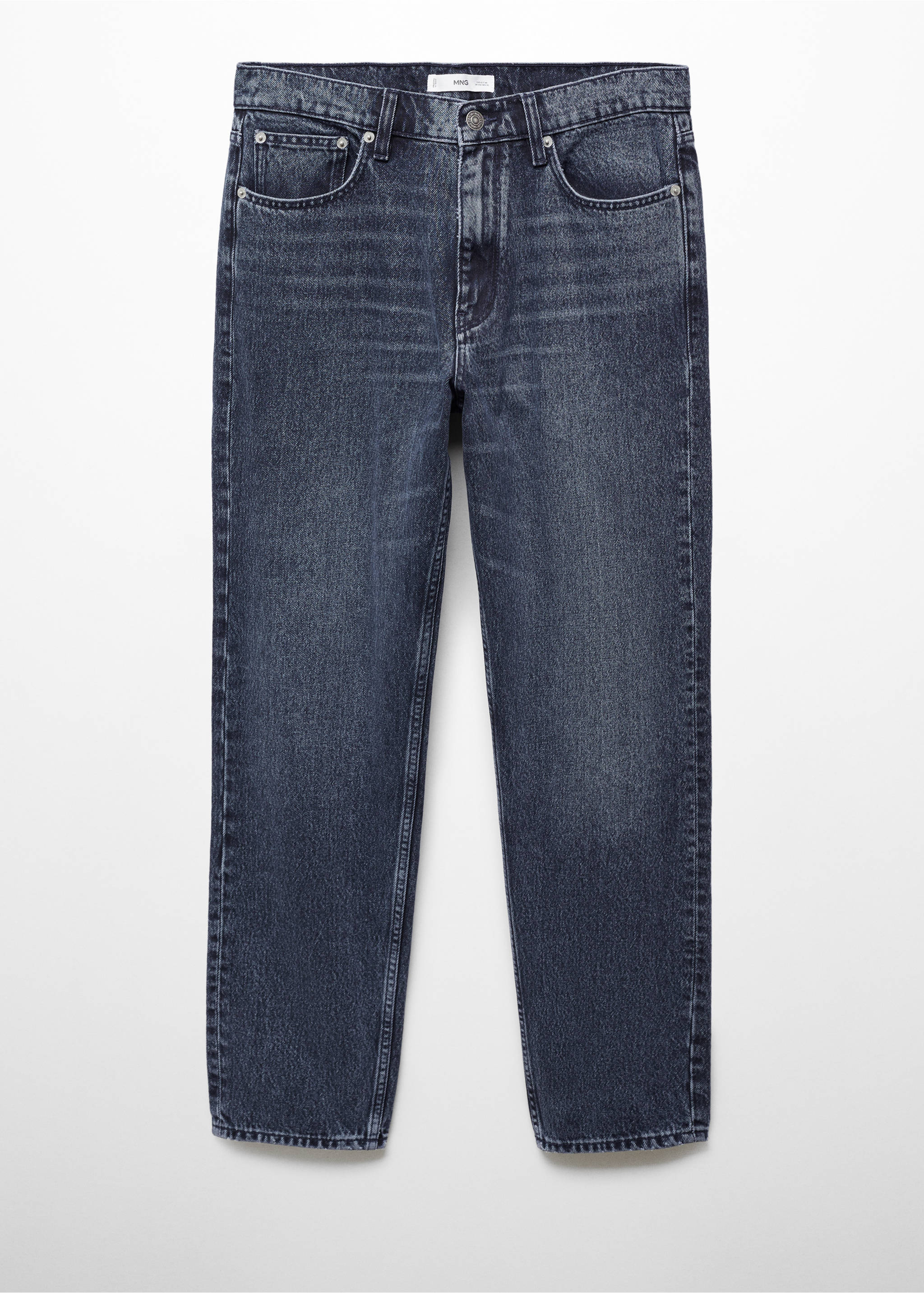 Bob straight-fit jeans - Article without model, Deep Dark Blue. Ref: 67054441-00.