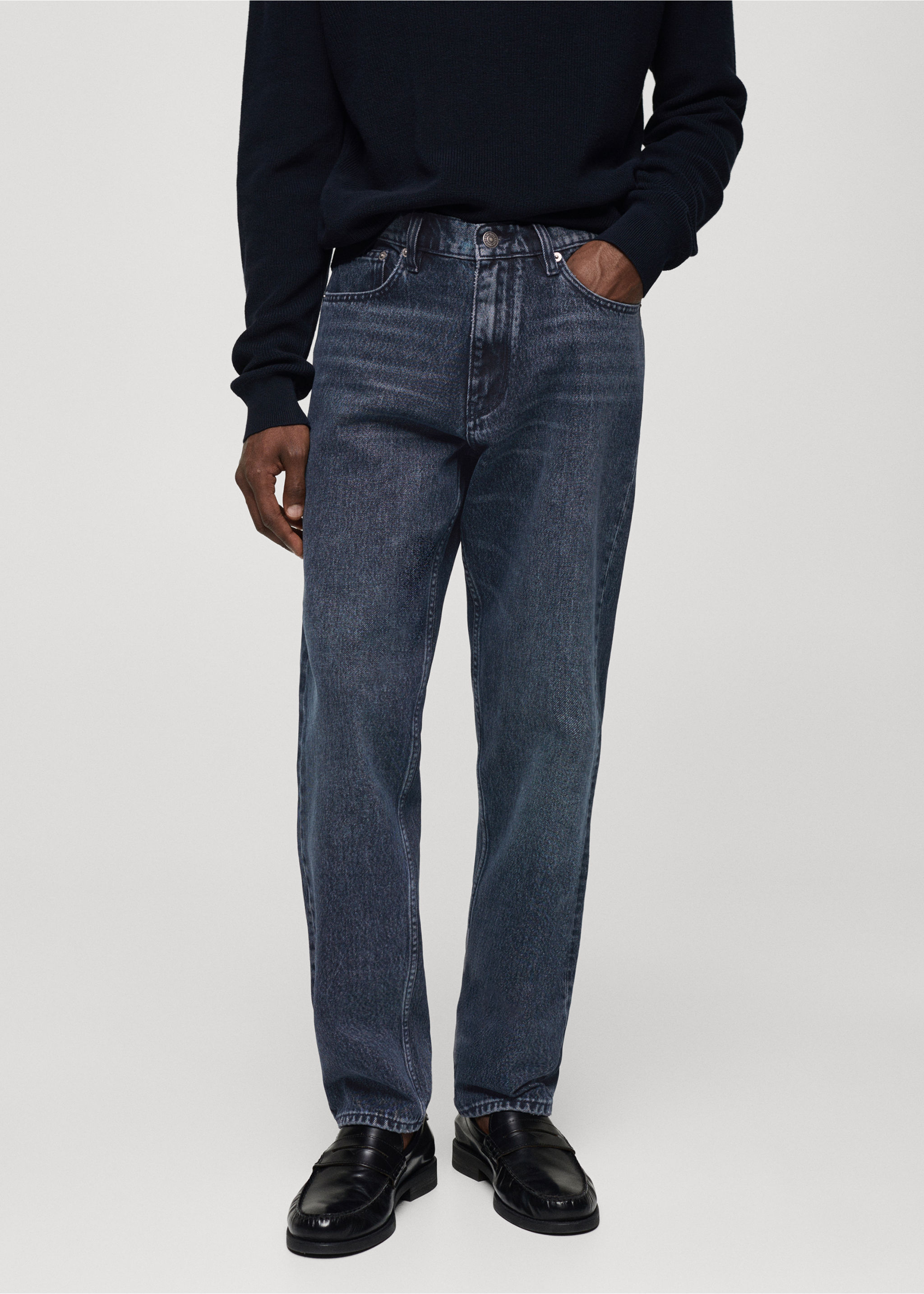 Straight-Fit-Jeans Bob - Mittlere Ansicht