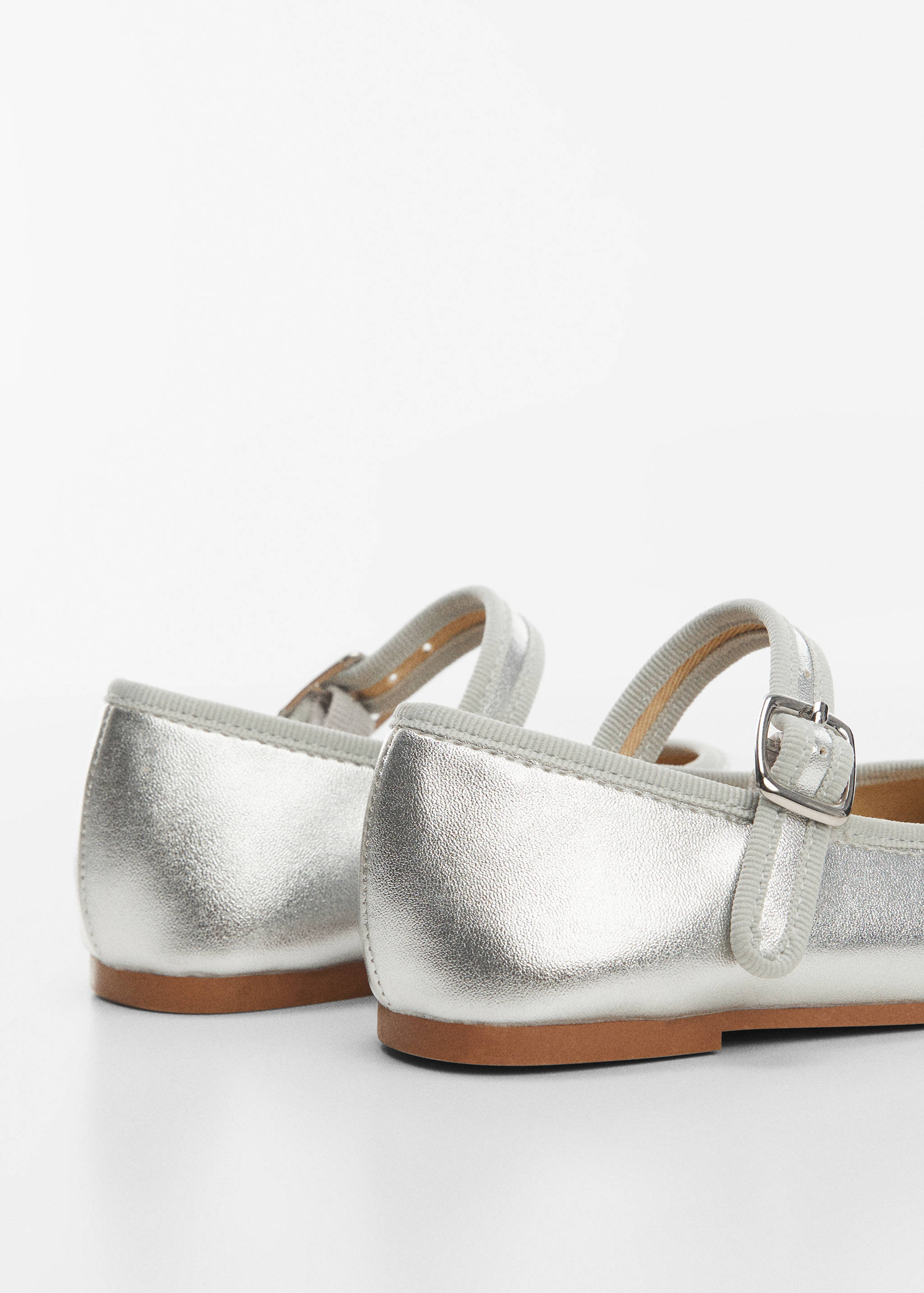 Metallic ballet flats - Details of the article 1