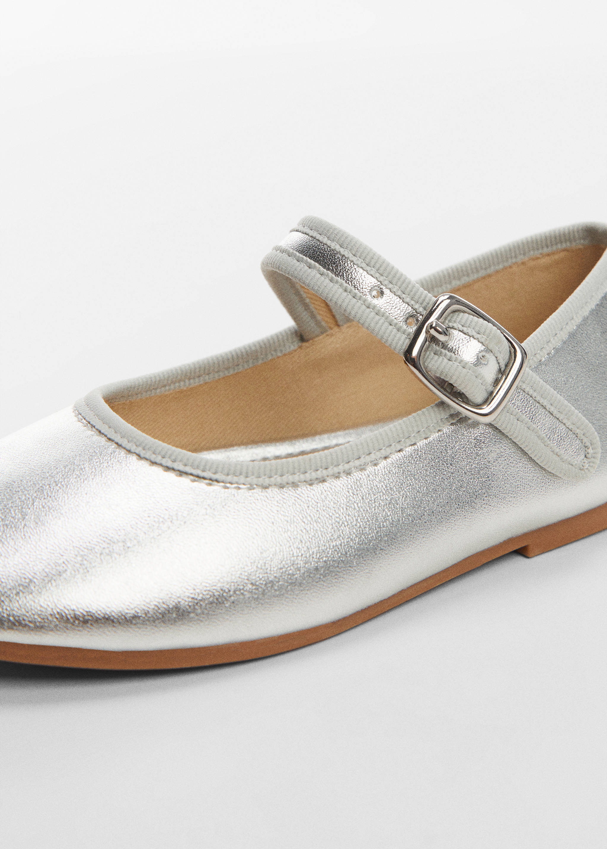 Metallic ballet flats - Details of the article 2