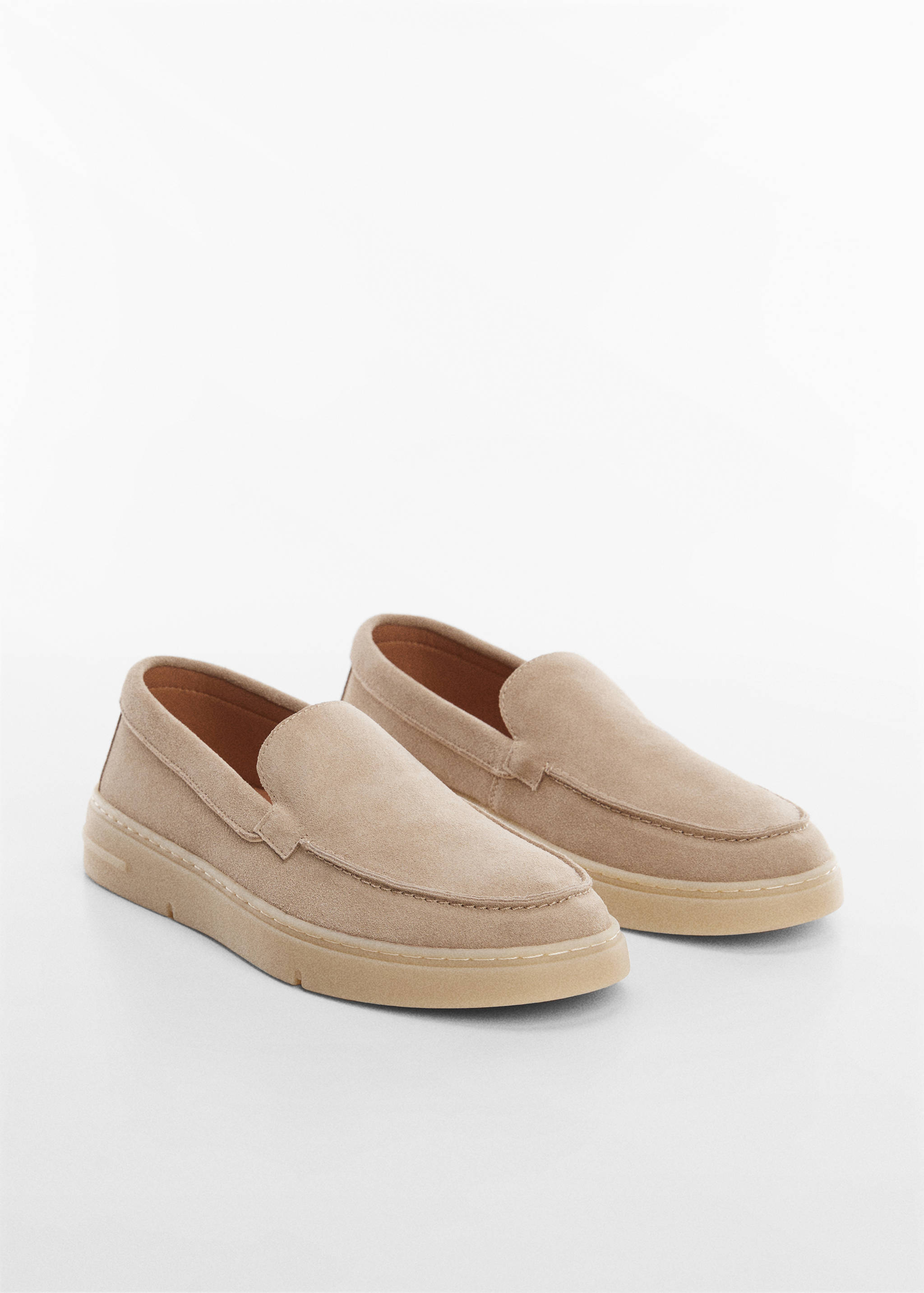 Split leather shoes - Medium plane