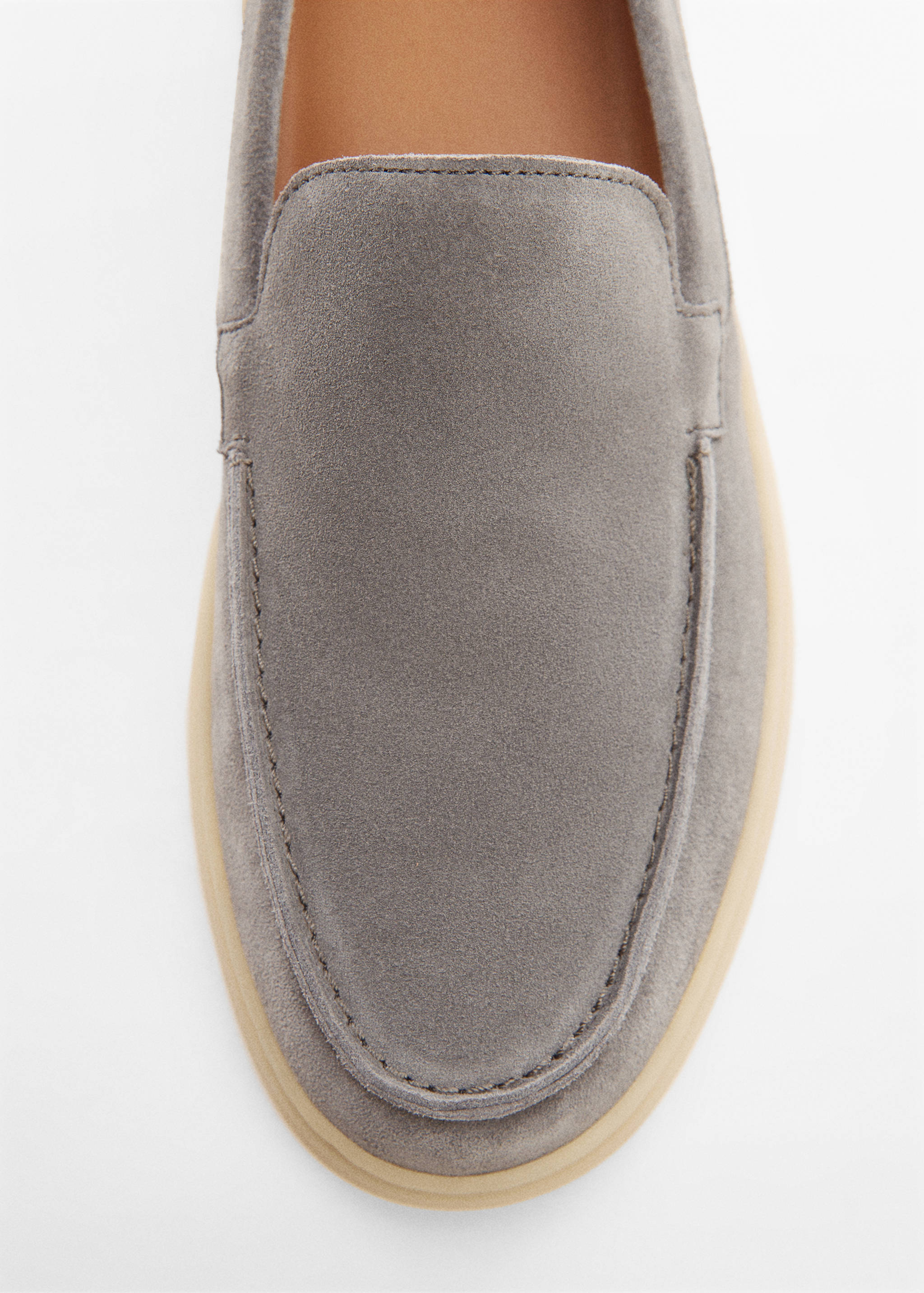 Split leather shoes - Details of the article 2