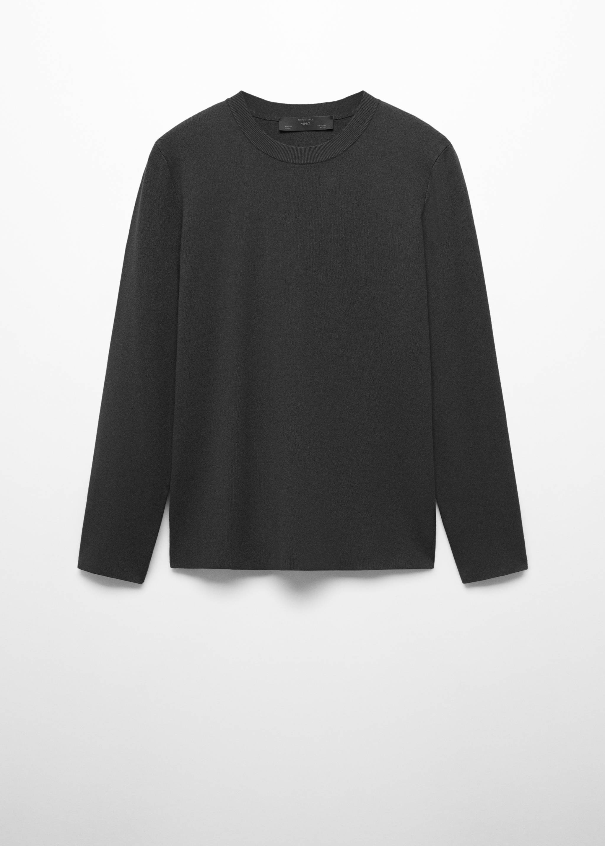 Thermoregulating fine-knit sweater - Article without model