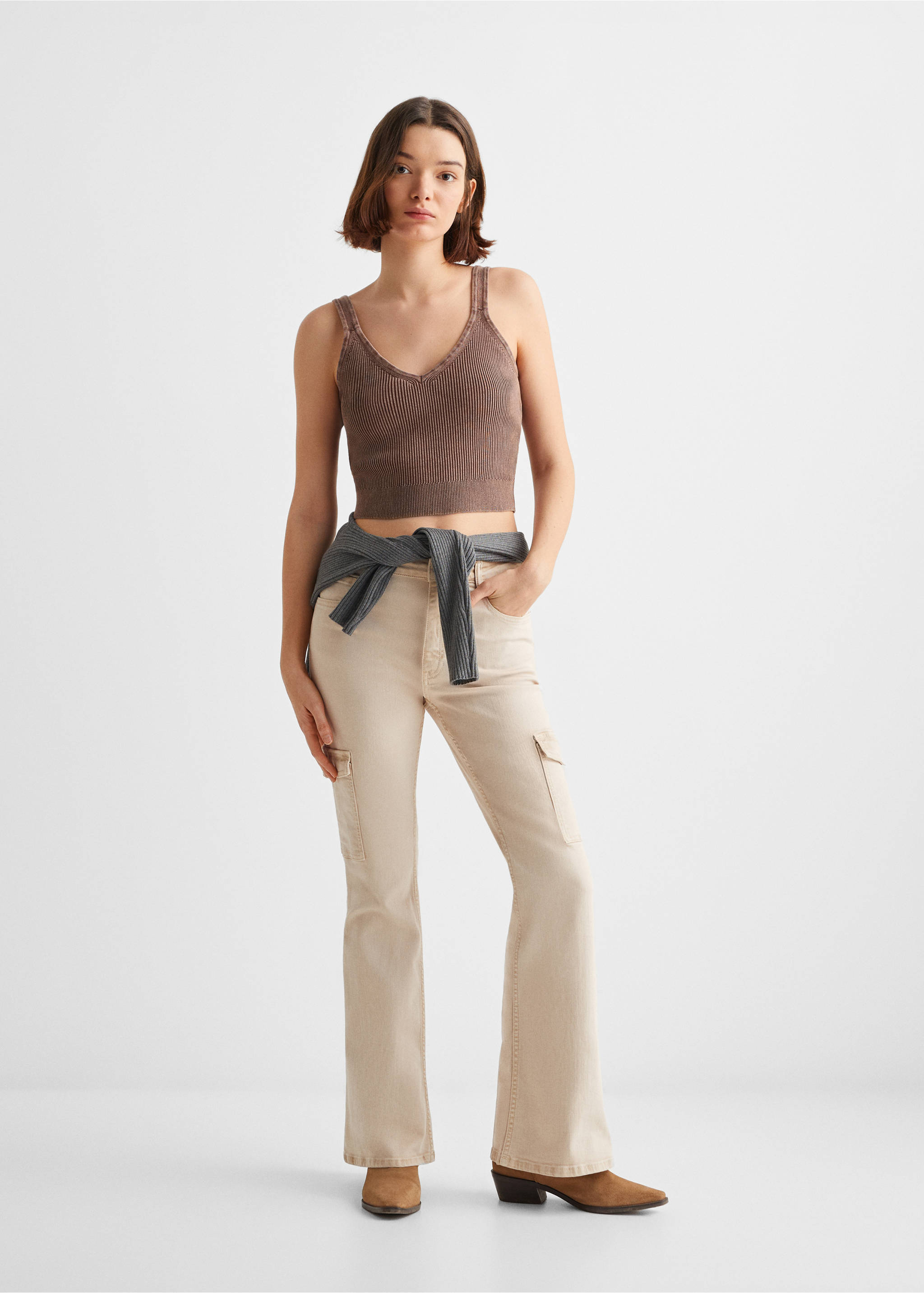 Strap top - General plane, Brown. Ref: 67054457-00.