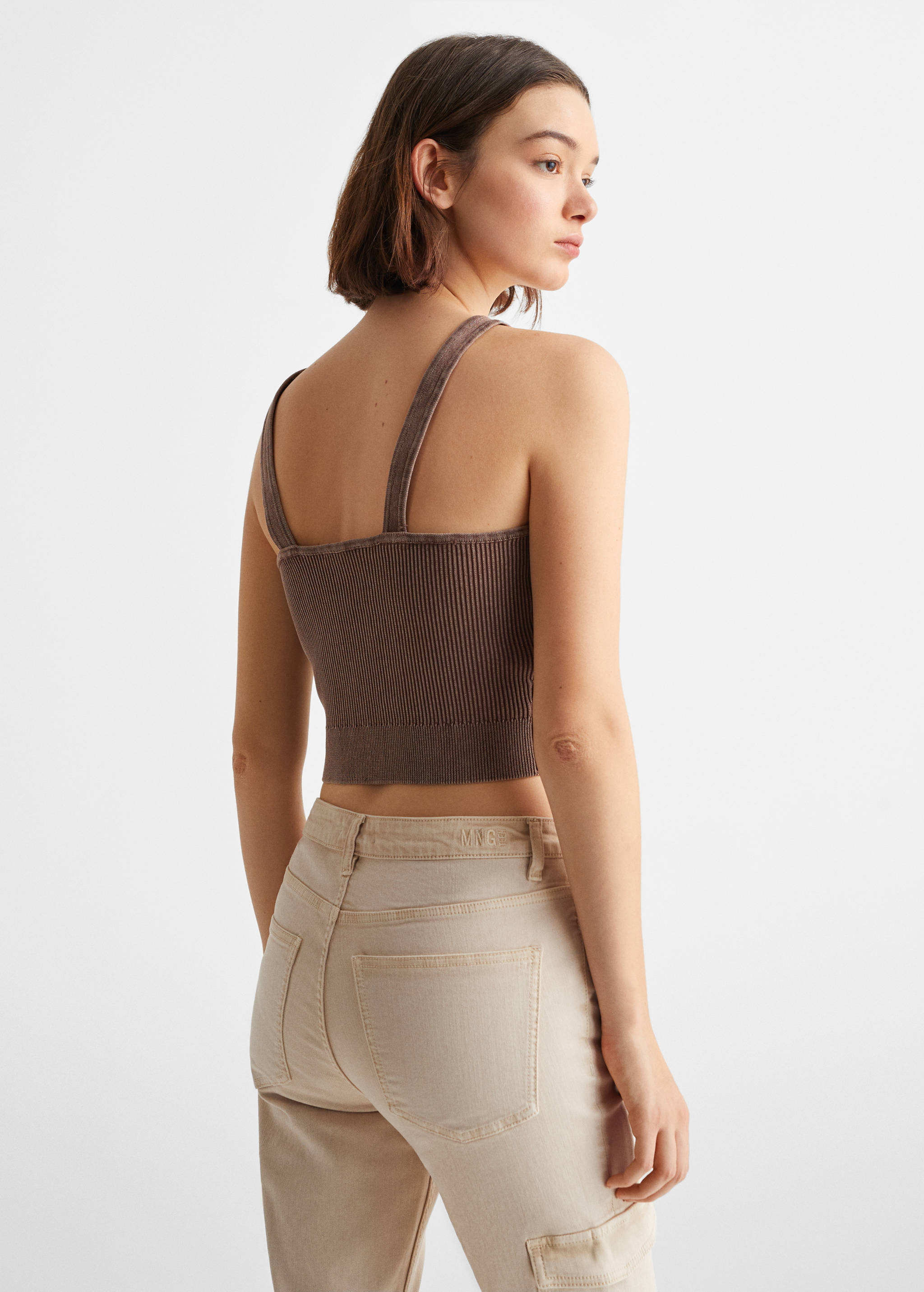 Strap top - Reverse of the article