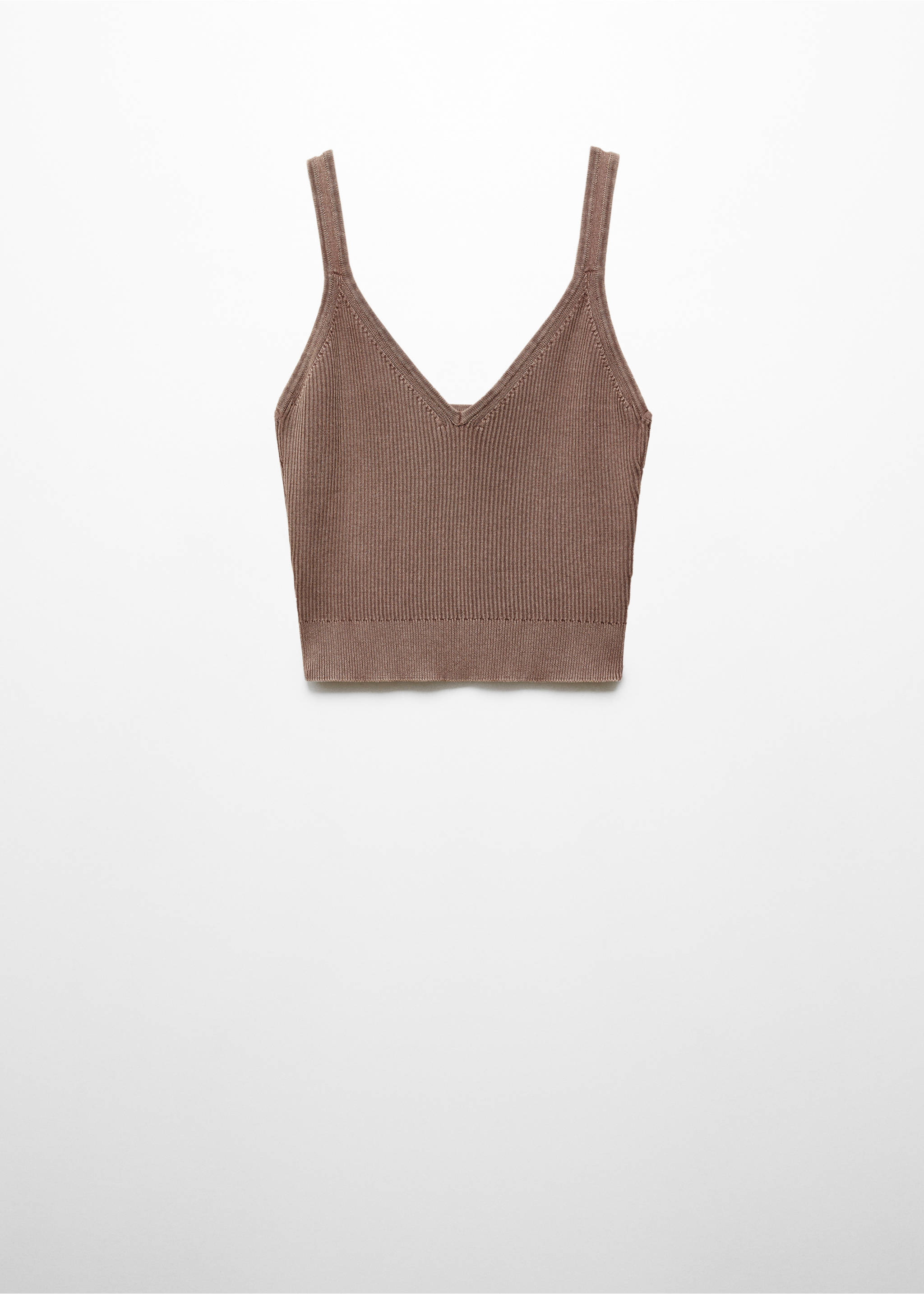Strap top - Article without model, Brown. Ref: 67054457-00.
