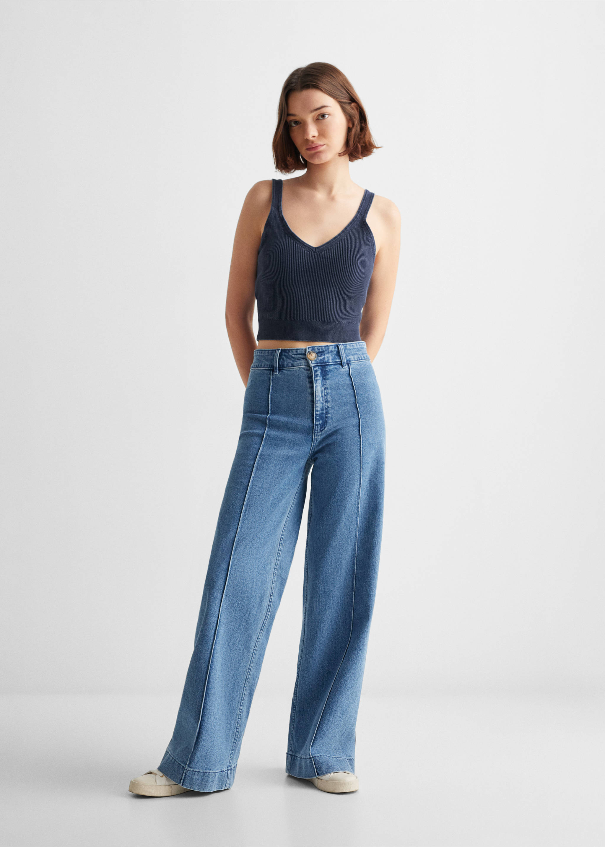 Strap top - General plane, Indigo Blue. Ref: 67054457-00.