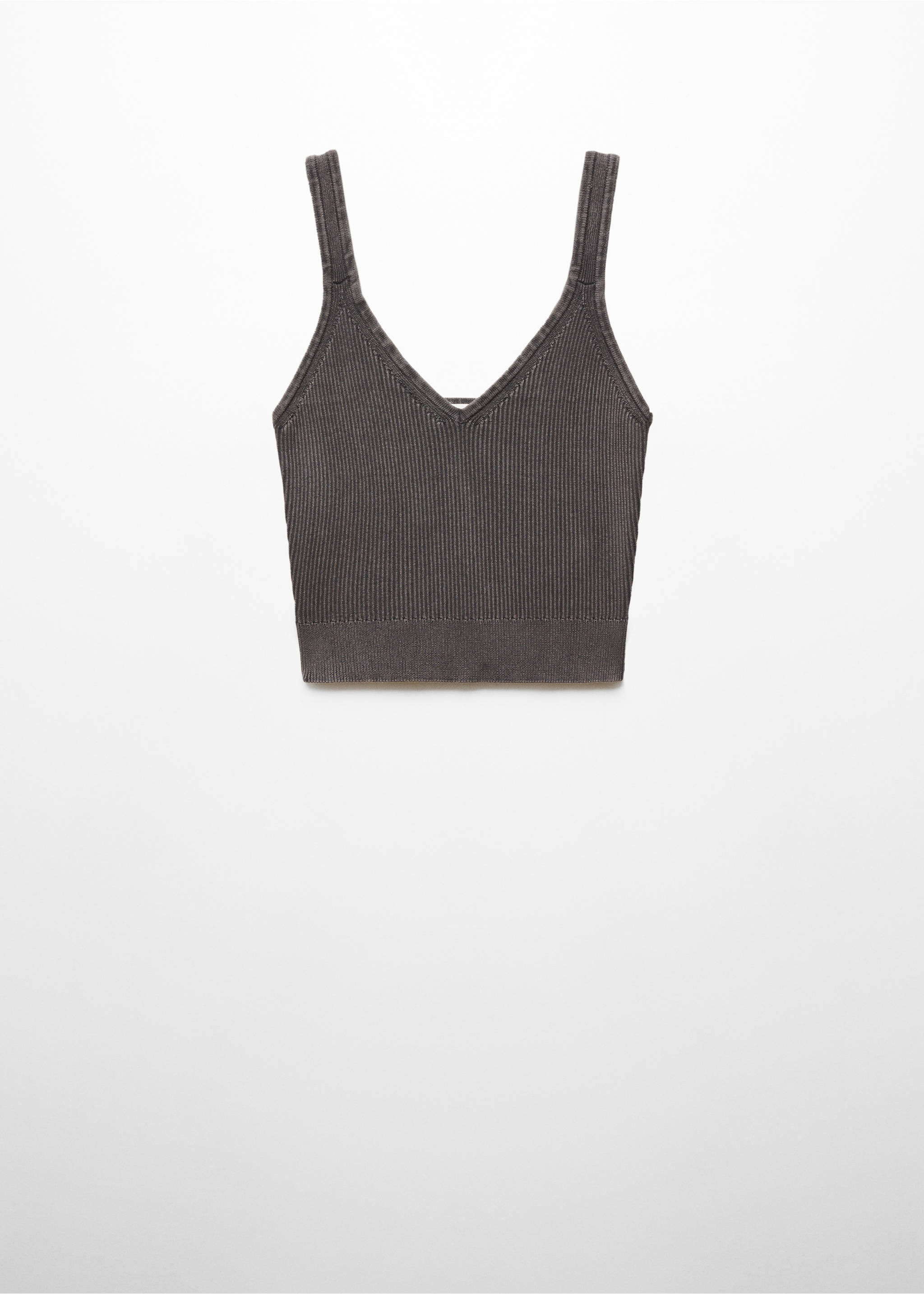 Strap top - Article without model, Charcoal. Ref: 67054457-00.