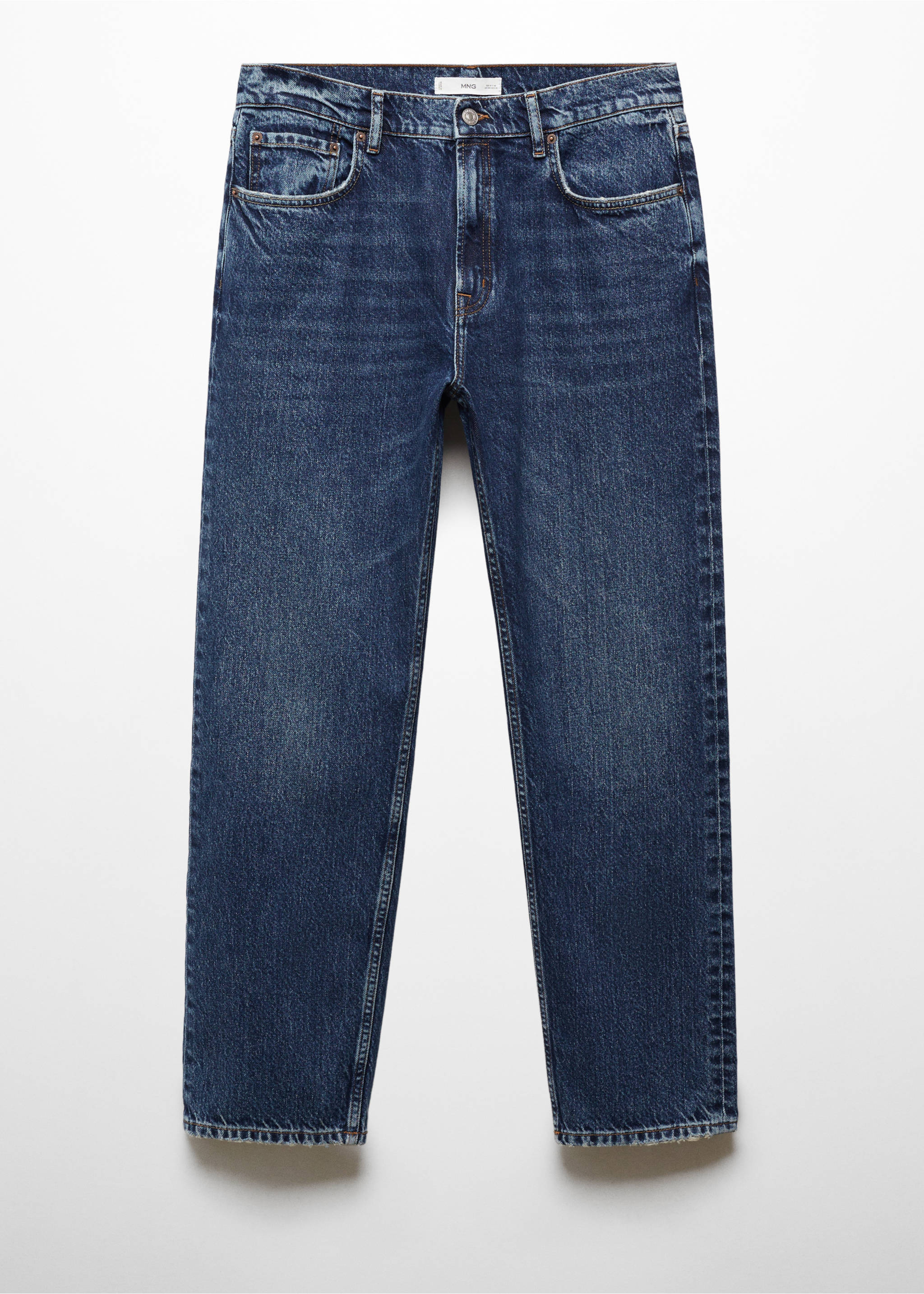 Regular-fit dark-wash jeans - Article without model, Dark Blue. Ref: 67054466-00.