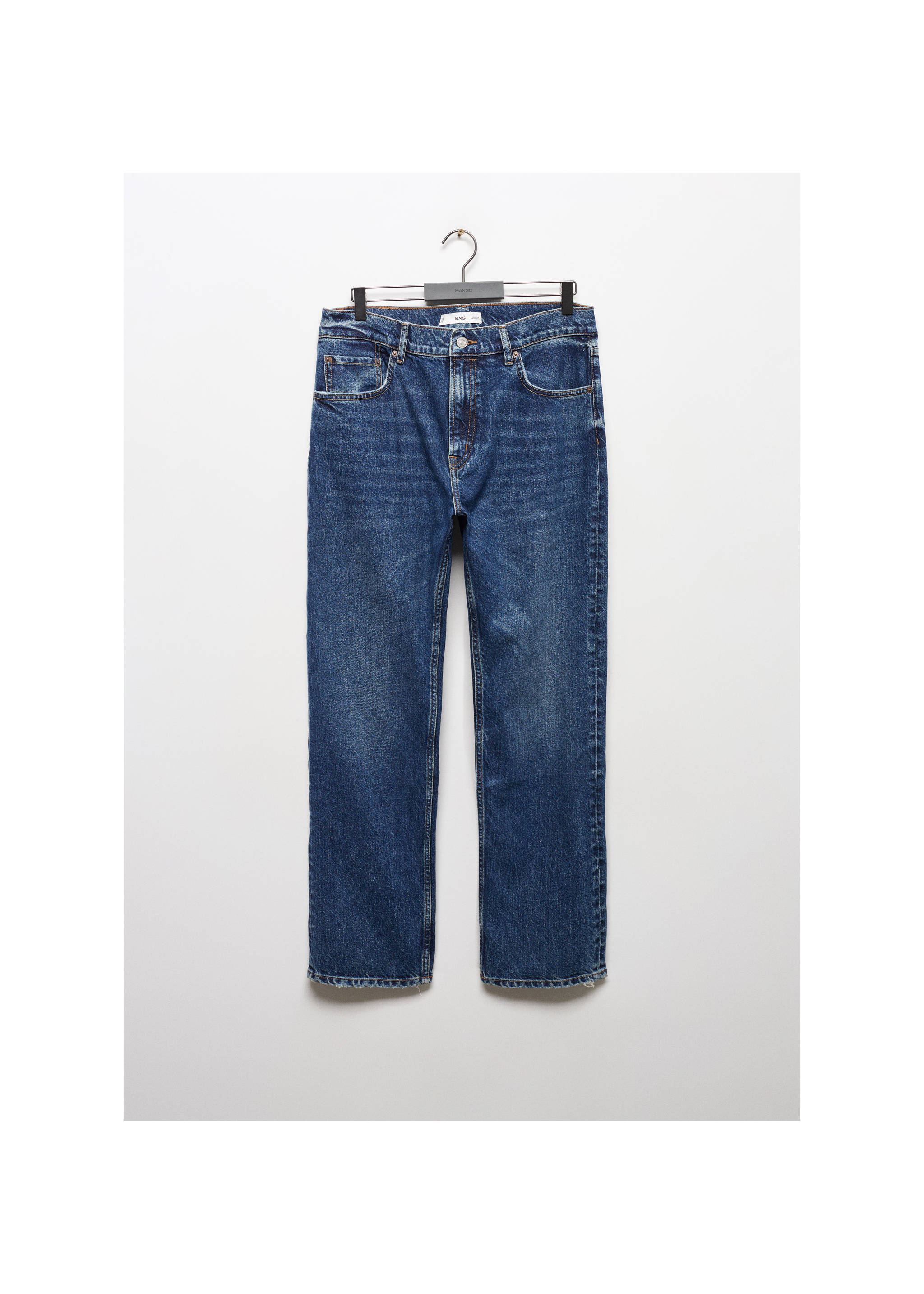Regular-fit dark-wash jeans - Article without model, Dark Blue. Ref: 67054466-00.