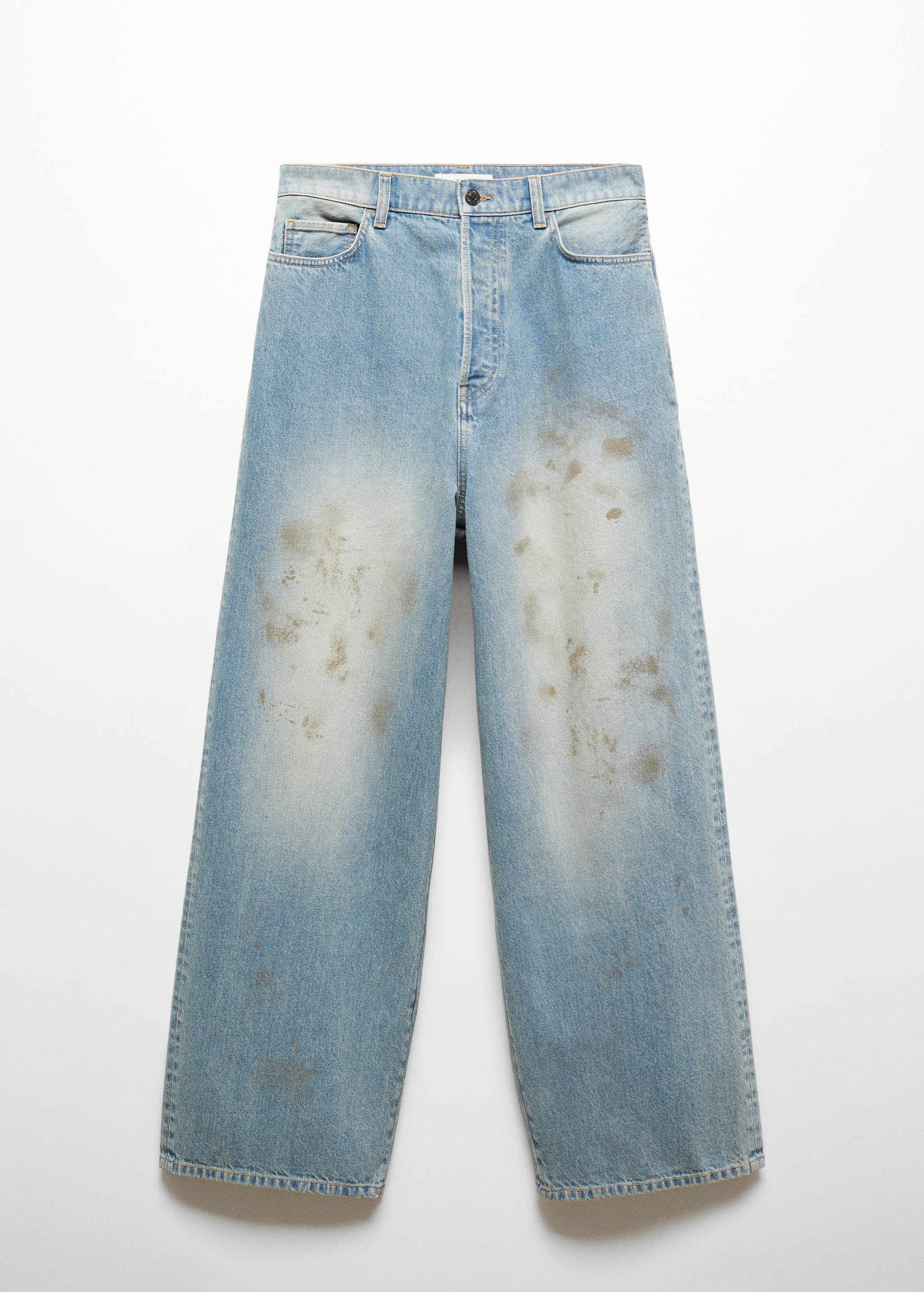 Low-rise loose-fit wide leg jeans - Article without model