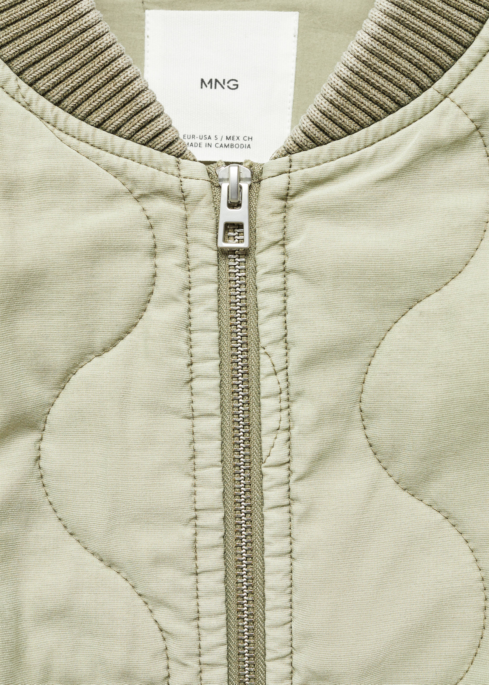 Chaqueta bomber acolchada - Detalle del artículo 8