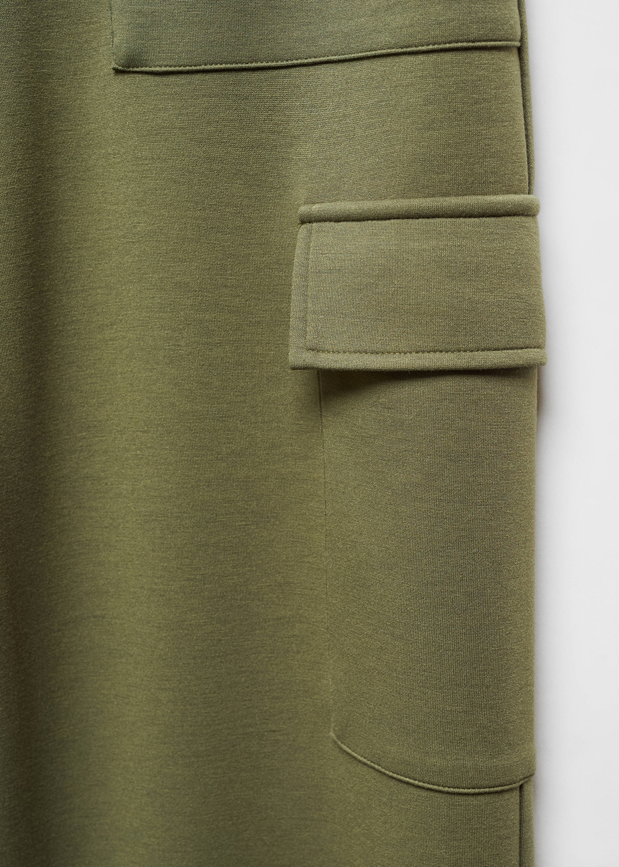 Elastic waist cargo pants - Details of the article 8