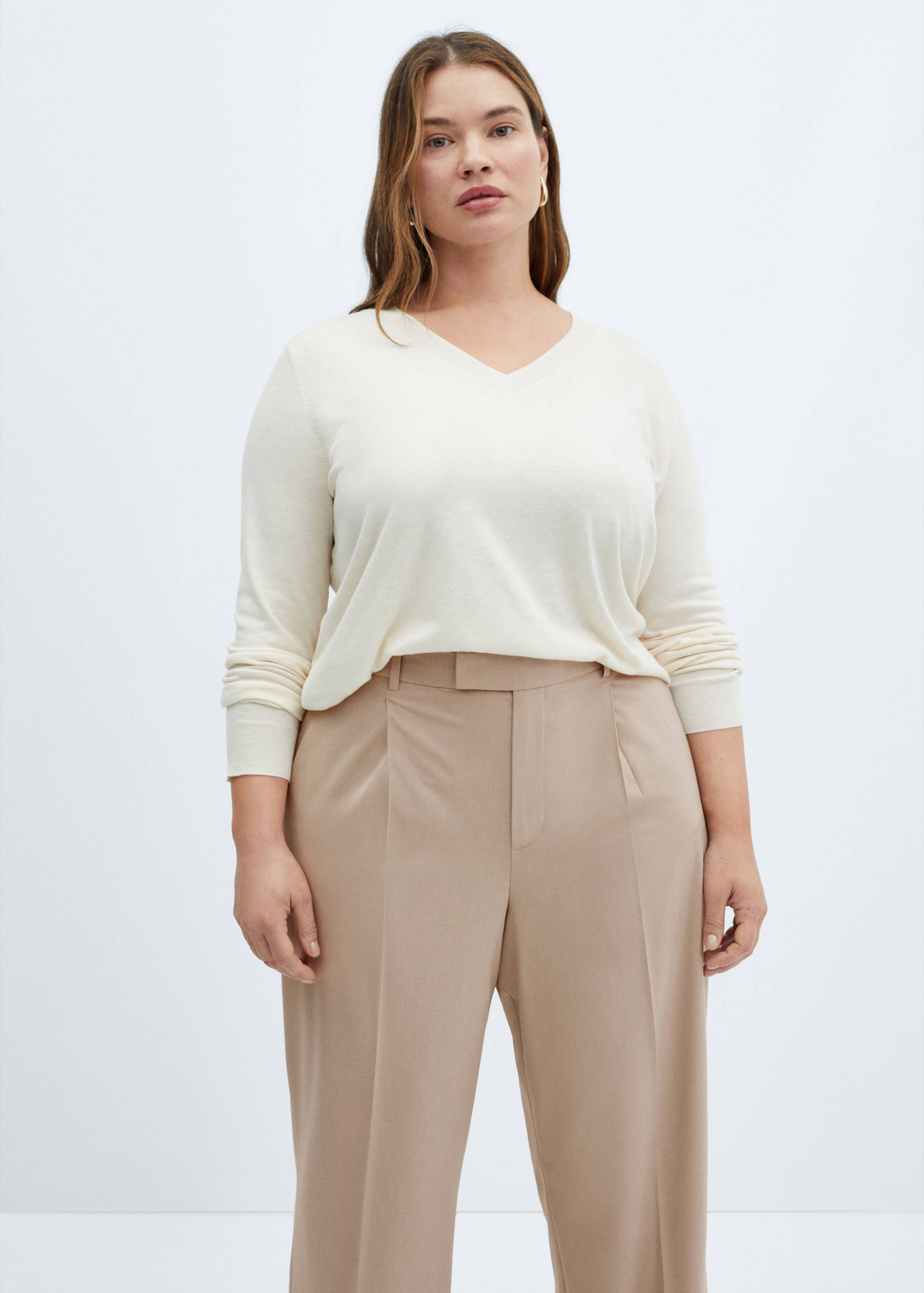 Wide leg suit trousers - Details of the article 5