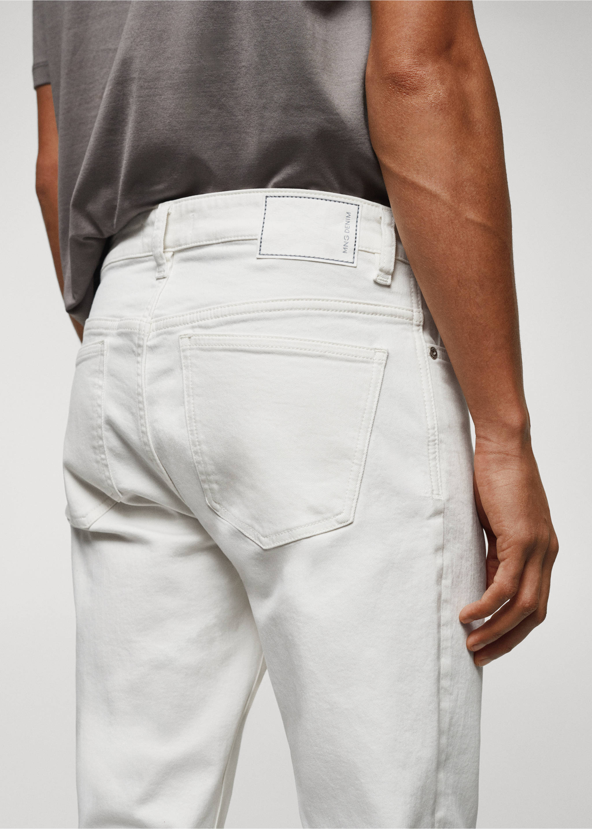 Texans Billy skinny - Detall de l'article 4, Blanc trencat. Ref: 67055138-00.