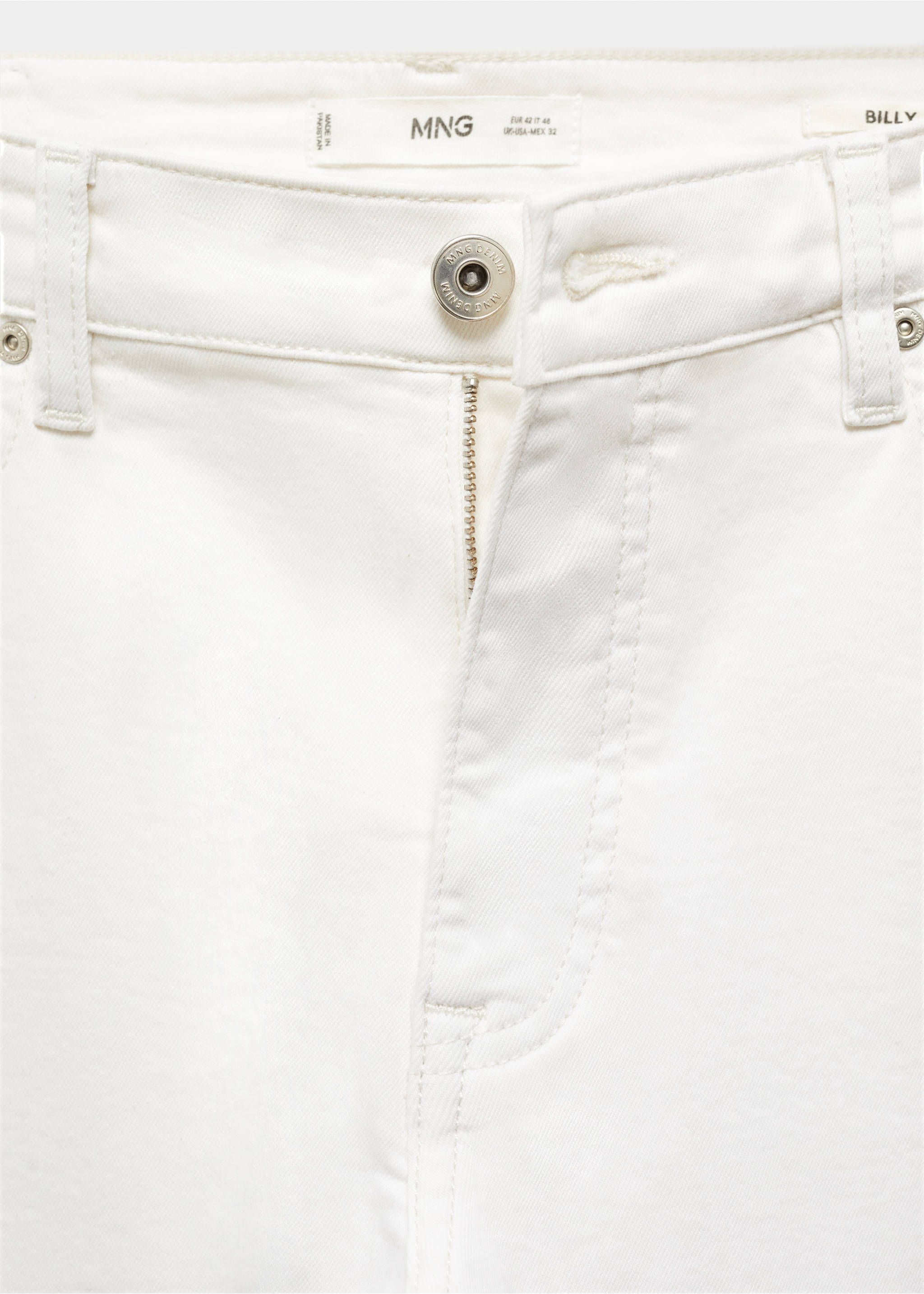 Texans Billy skinny - Detall de l'article 8, Blanc trencat. Ref: 67055138-00.