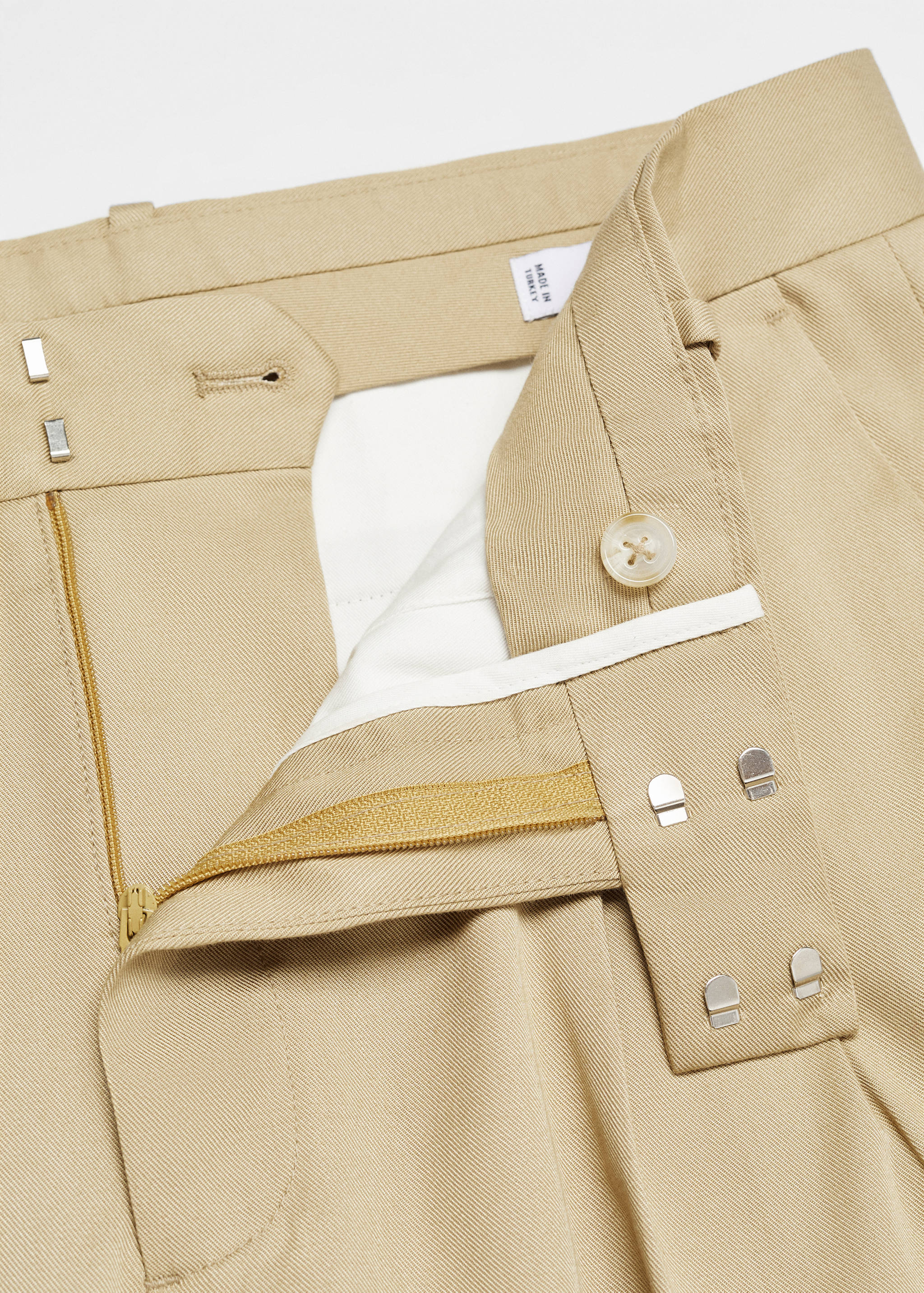 Relaxed-fit suit pants with pleats - Details of the article 8
