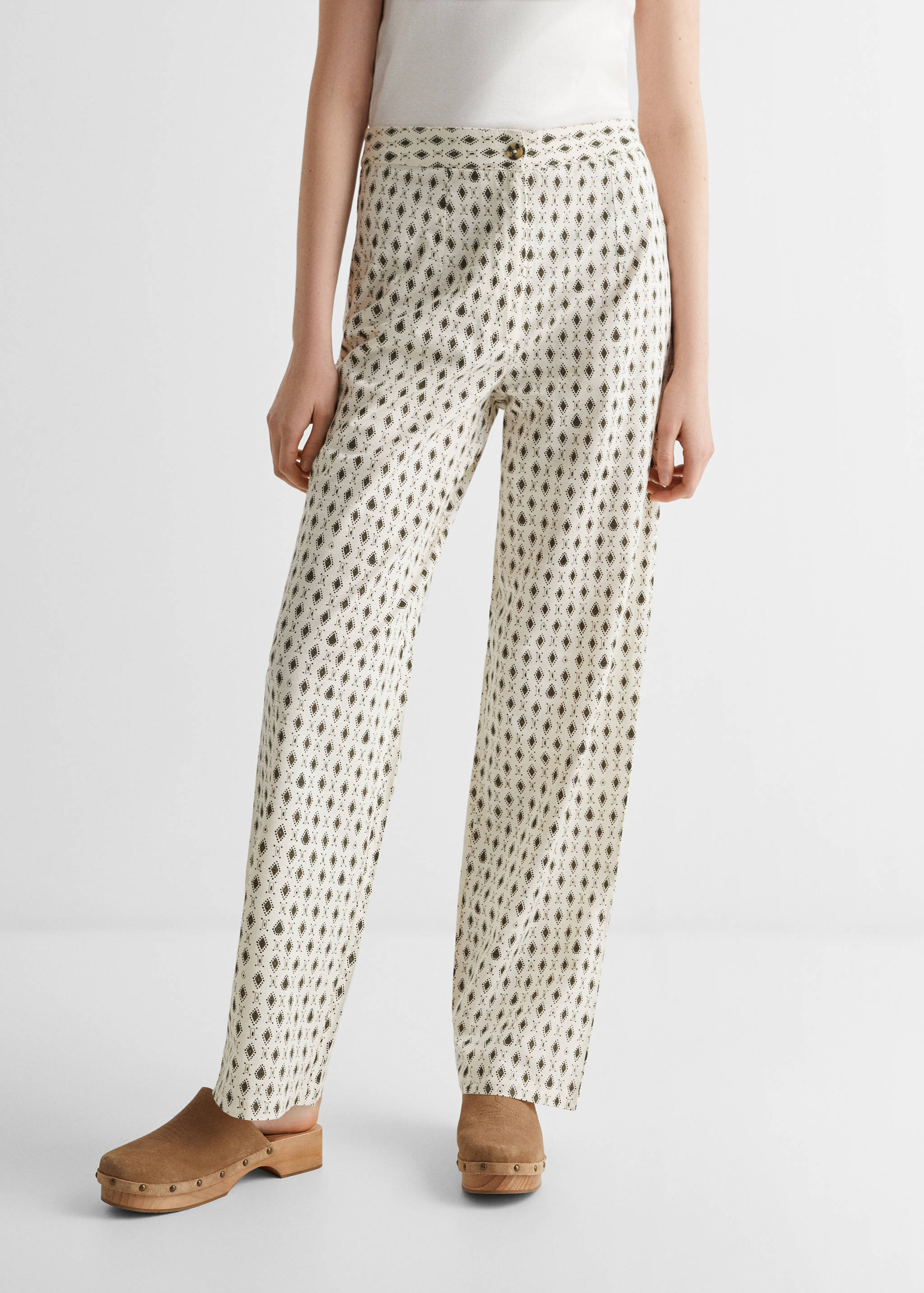 Geometric print pants - Details of the article 6
