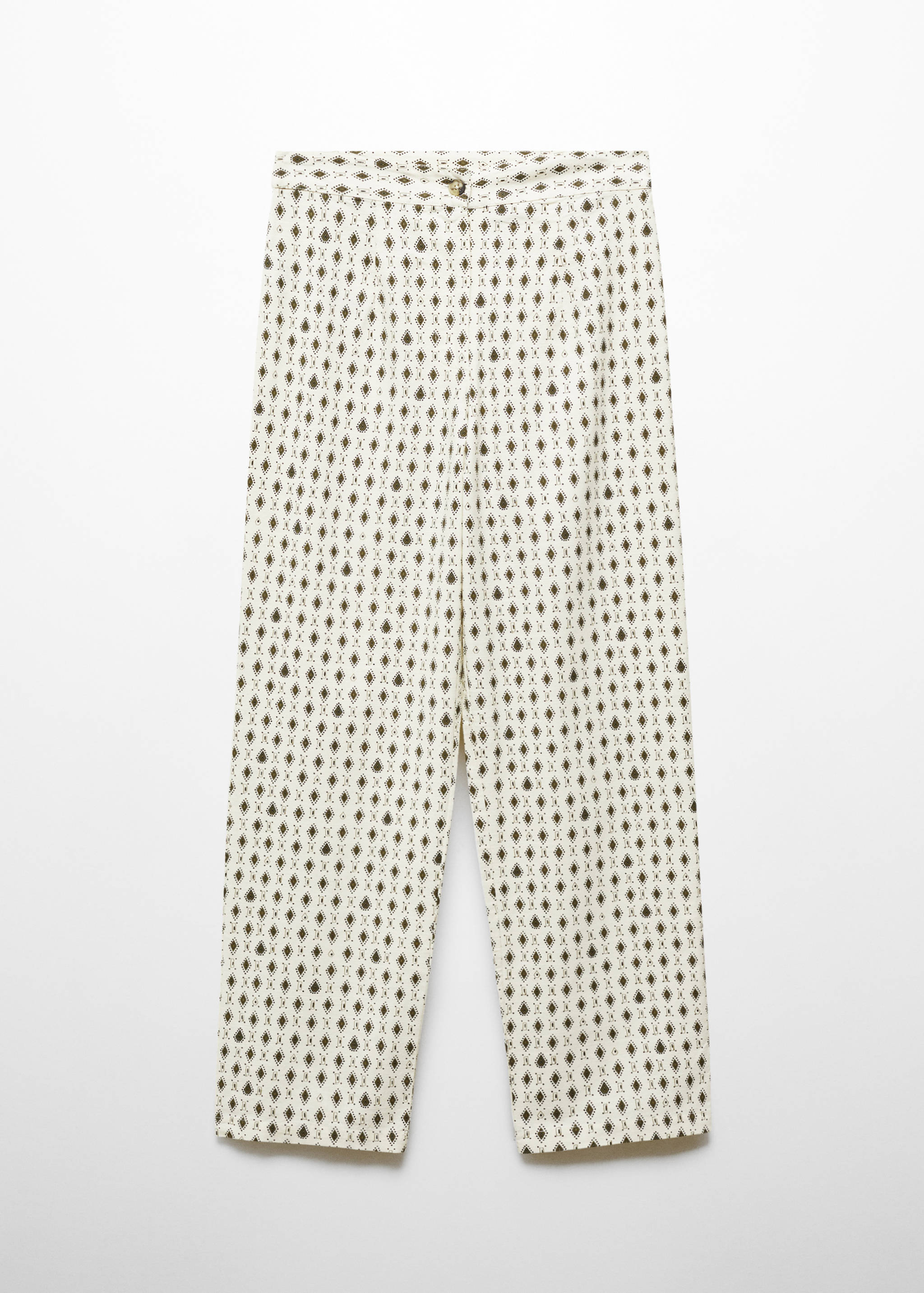Geometric print pants - Article without model