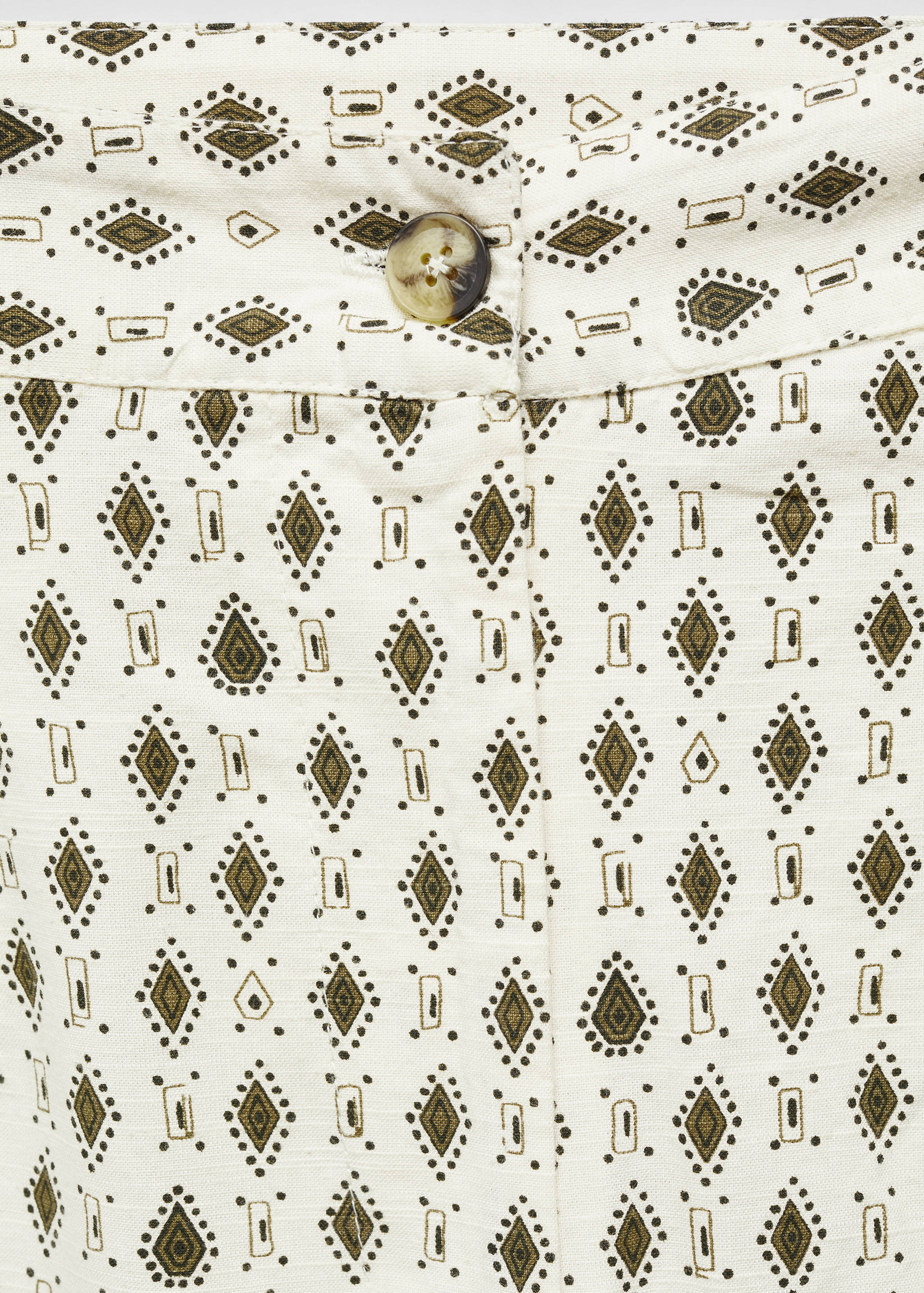 Geometric print pants - Details of the article 8