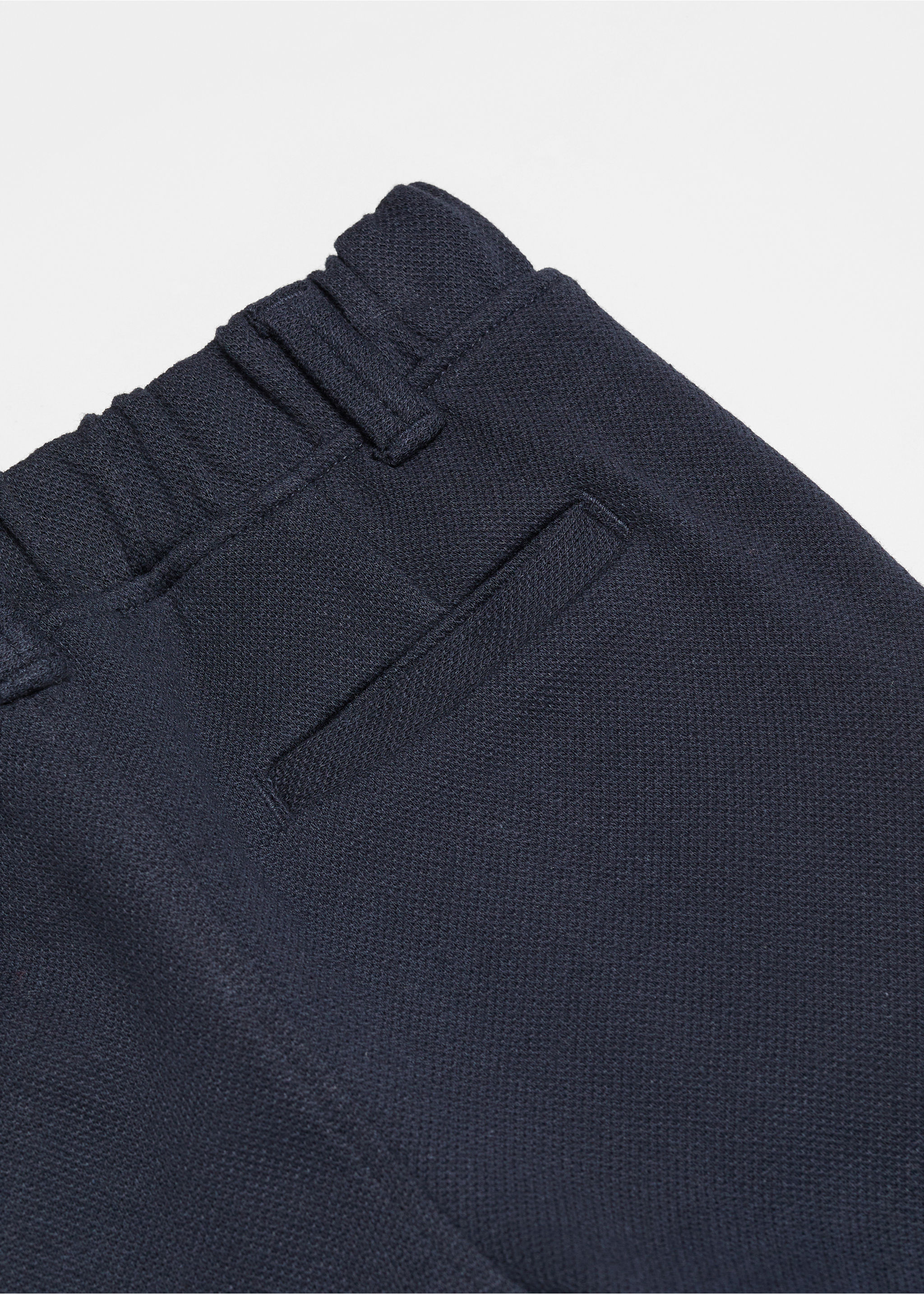 Cotton suit trousers - Details of the article 0