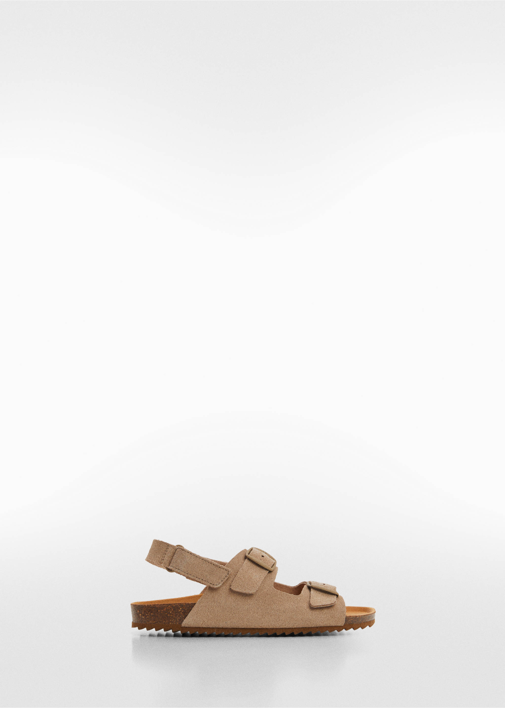 Buckle leather sandals - Article without model, Medium Brown. Ref: 67055732-00.