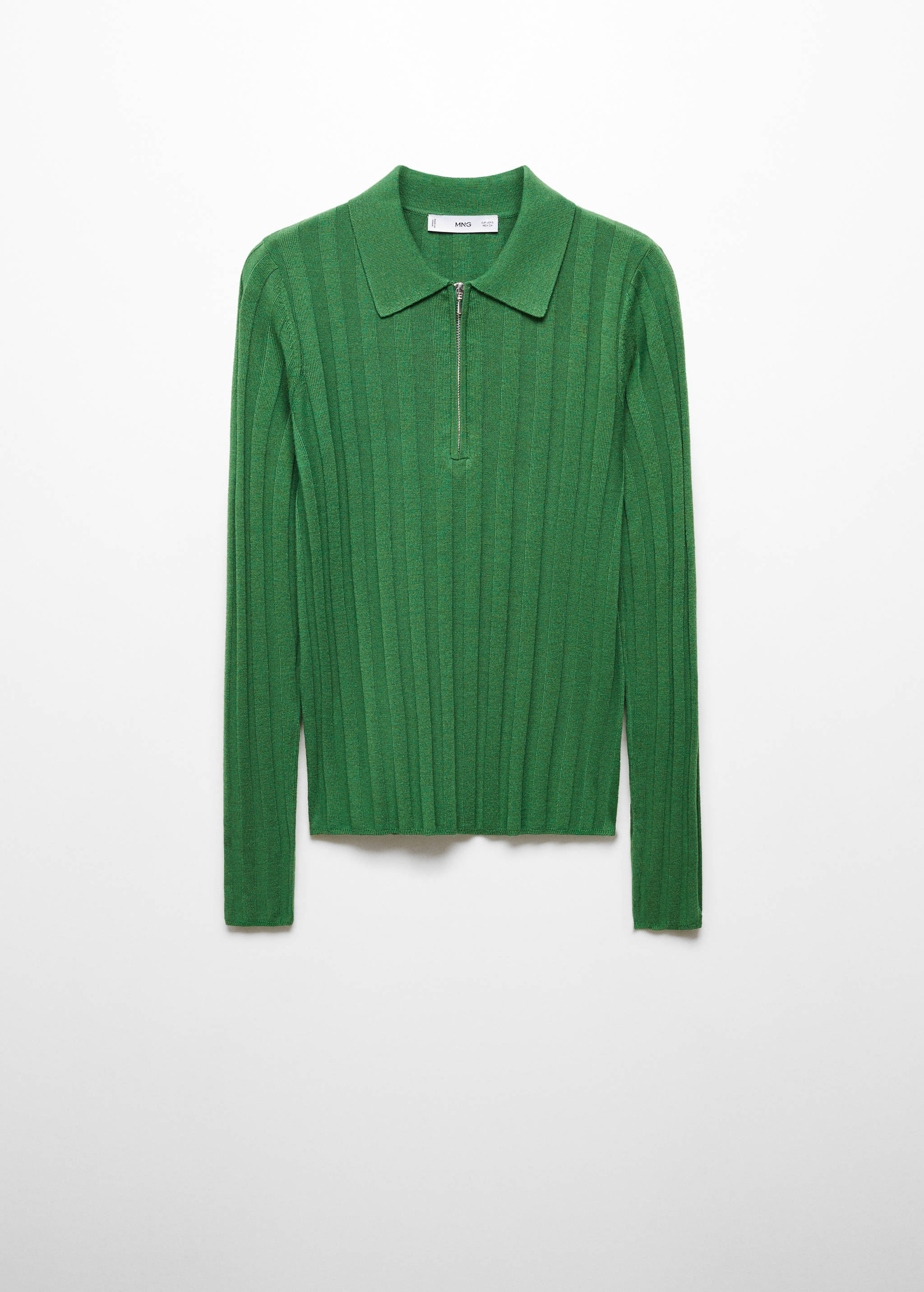 Pull-over col fermeture Éclair - Article sans modèle