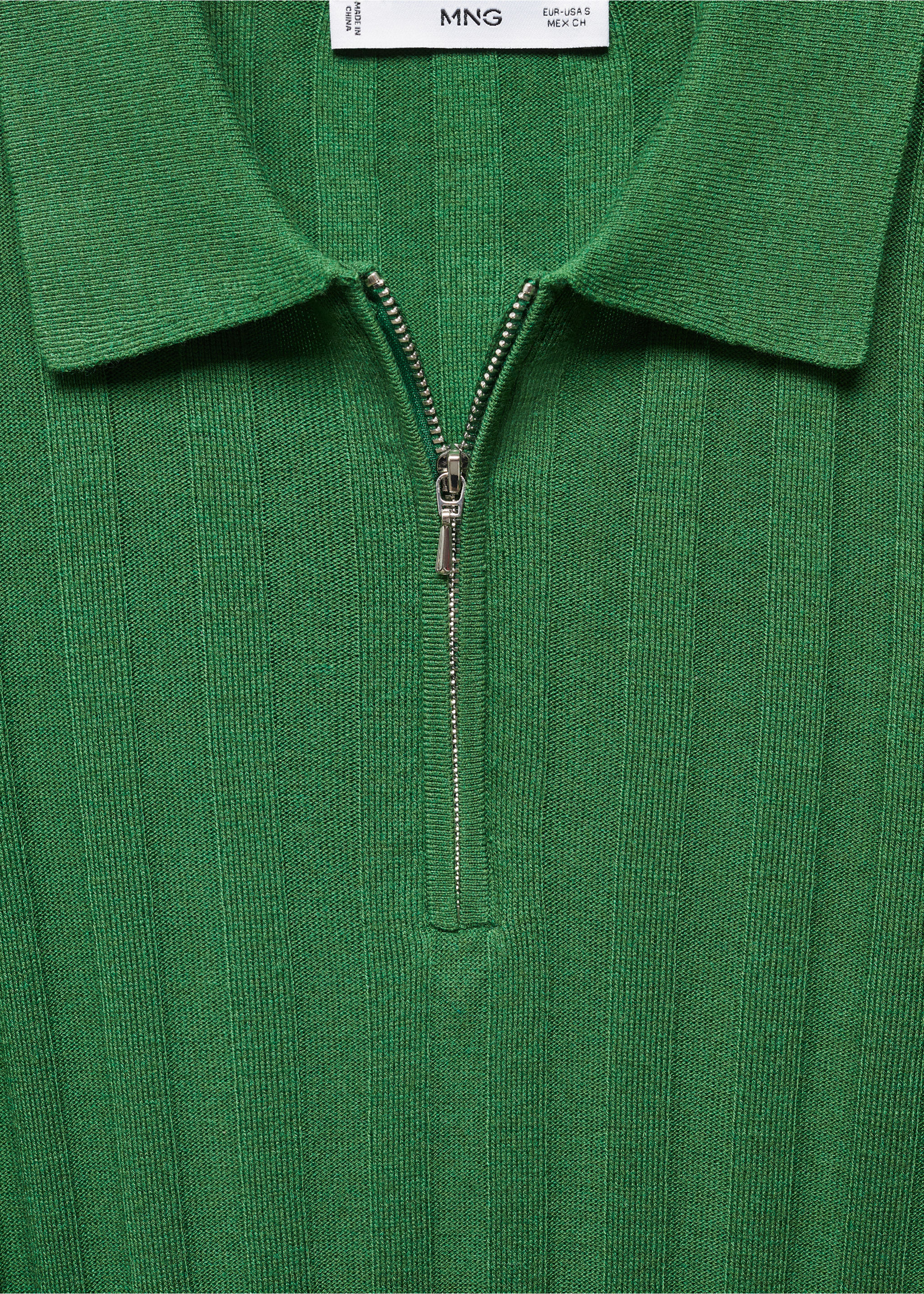 Zip neck jumper - Details of the article 8