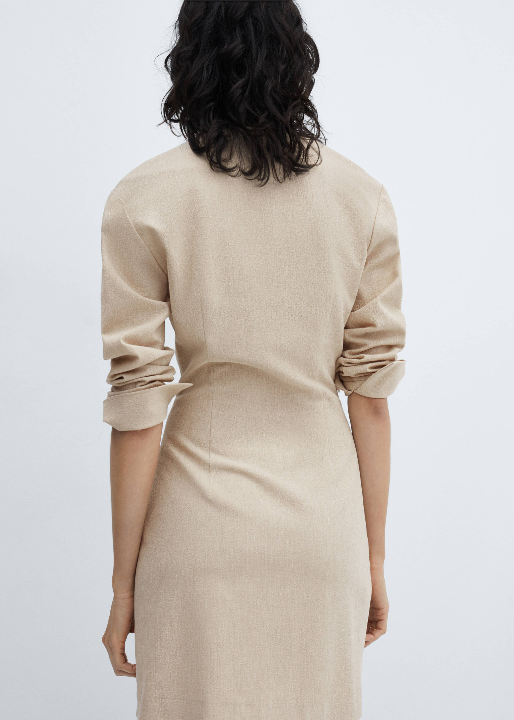 Knot detail dress - Reverse of the article