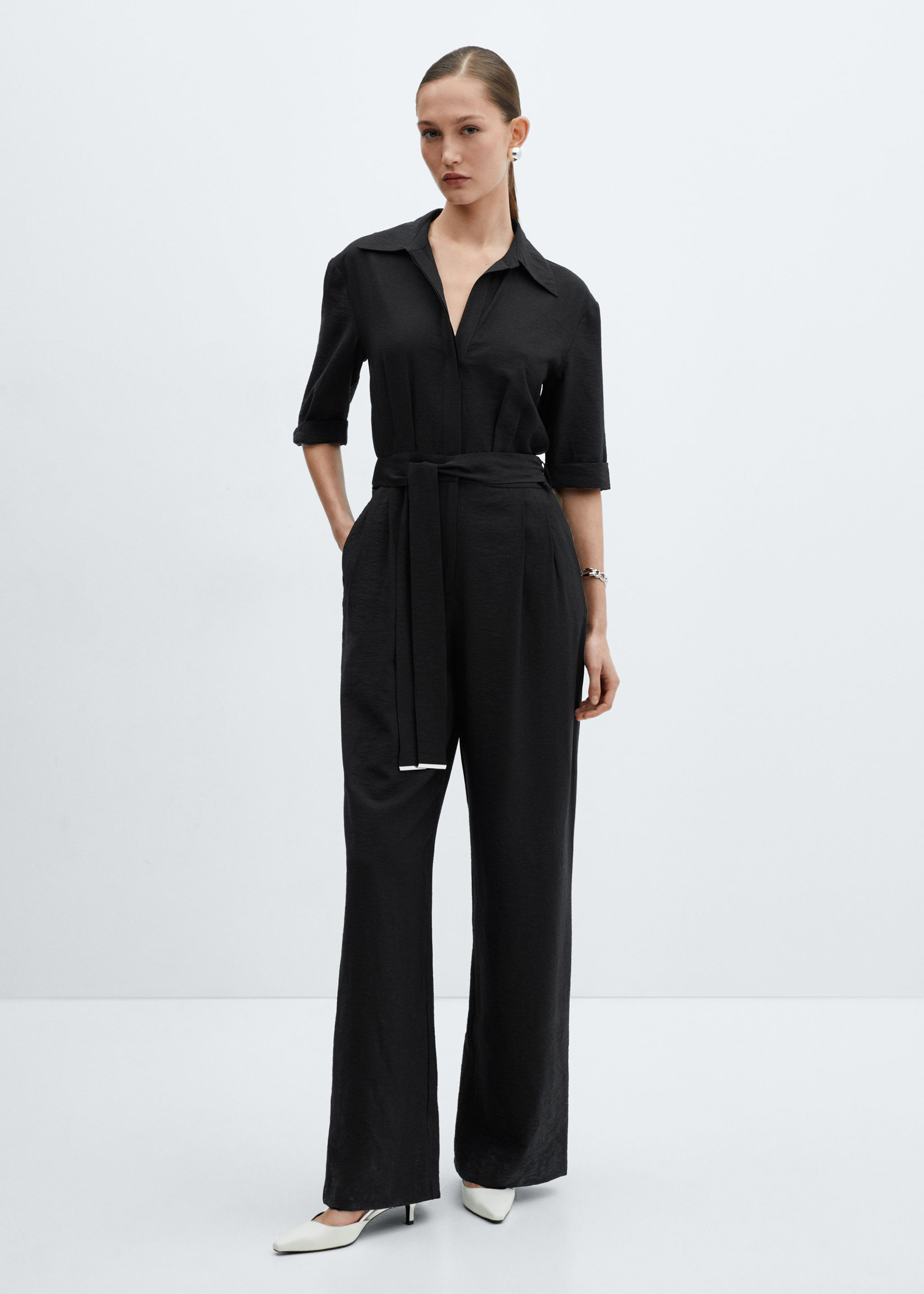 Belt long jumpsuit - General plane