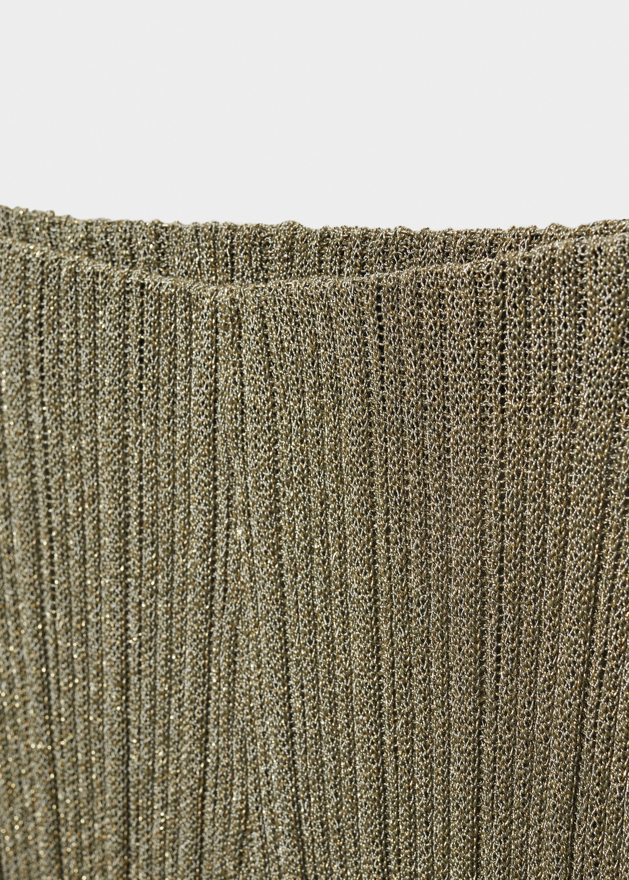 Pantaloni dritti maglia lurex - Dettaglio dell'articolo 8