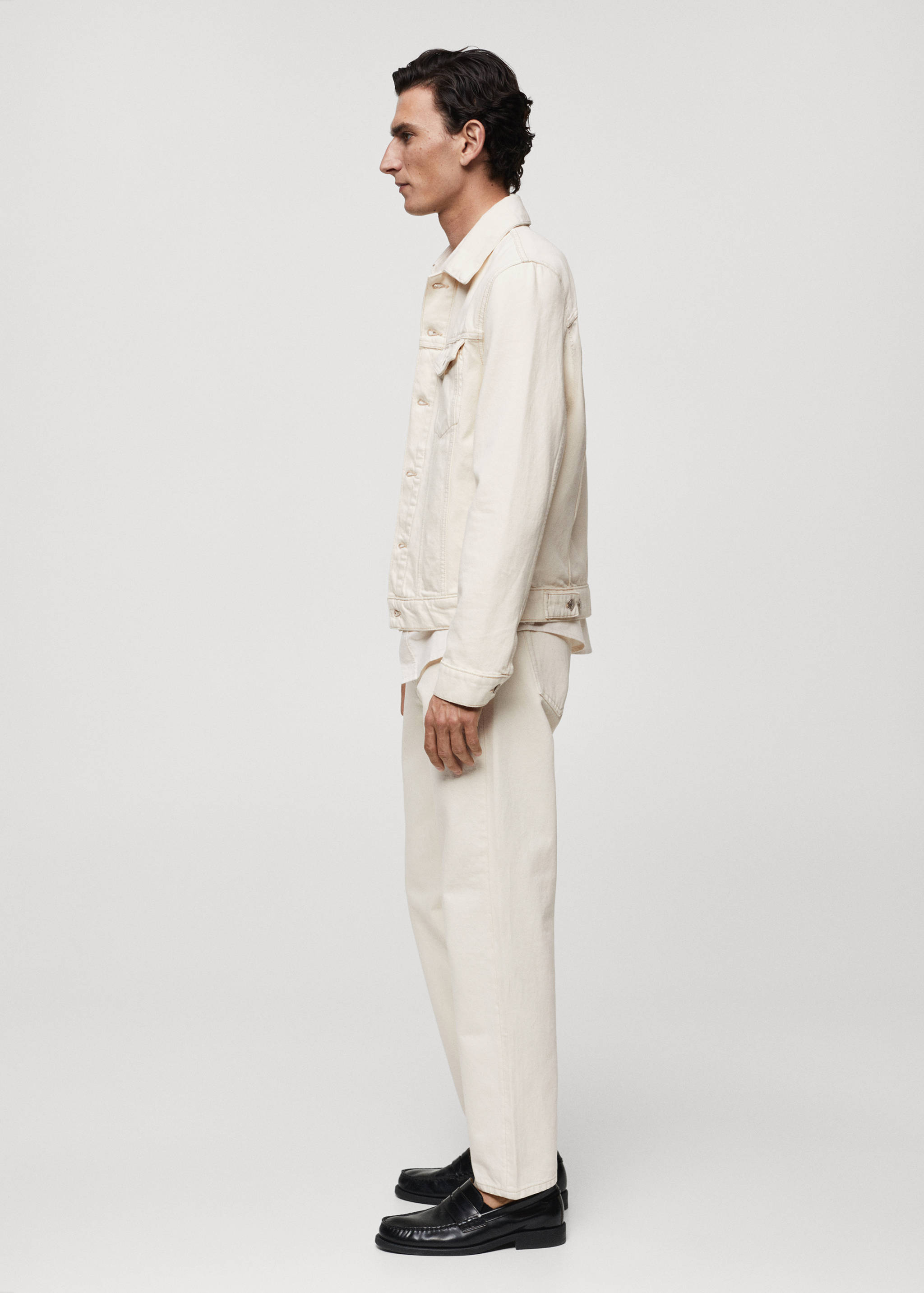 Pocketed denim jacket - Details of the article 2