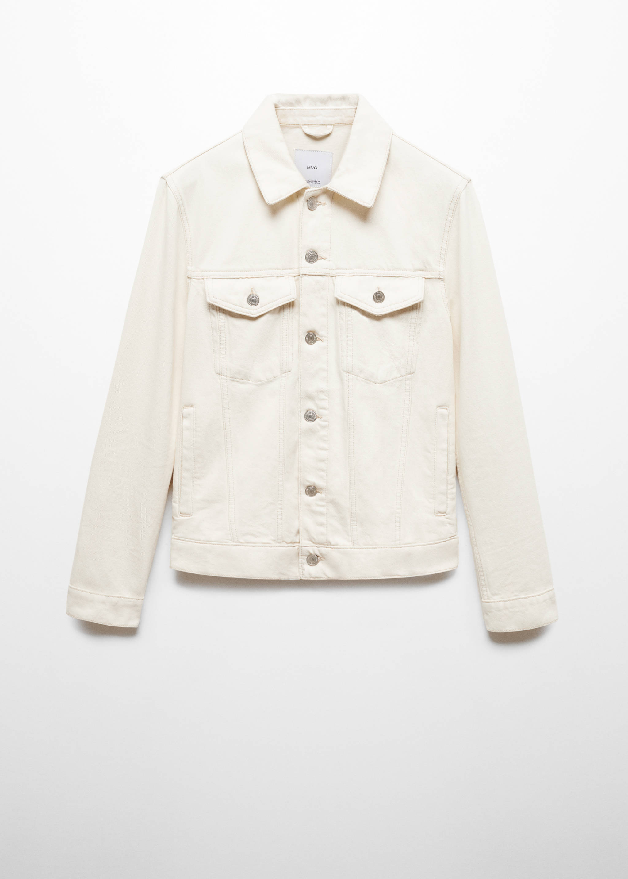 Pocketed denim jacket - Article without model