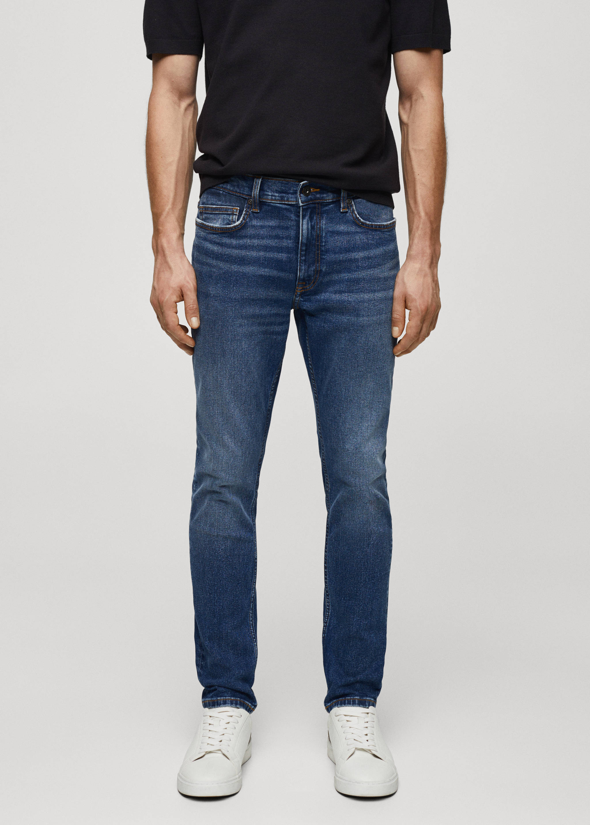 Skinny-fit jeans - Medium plane