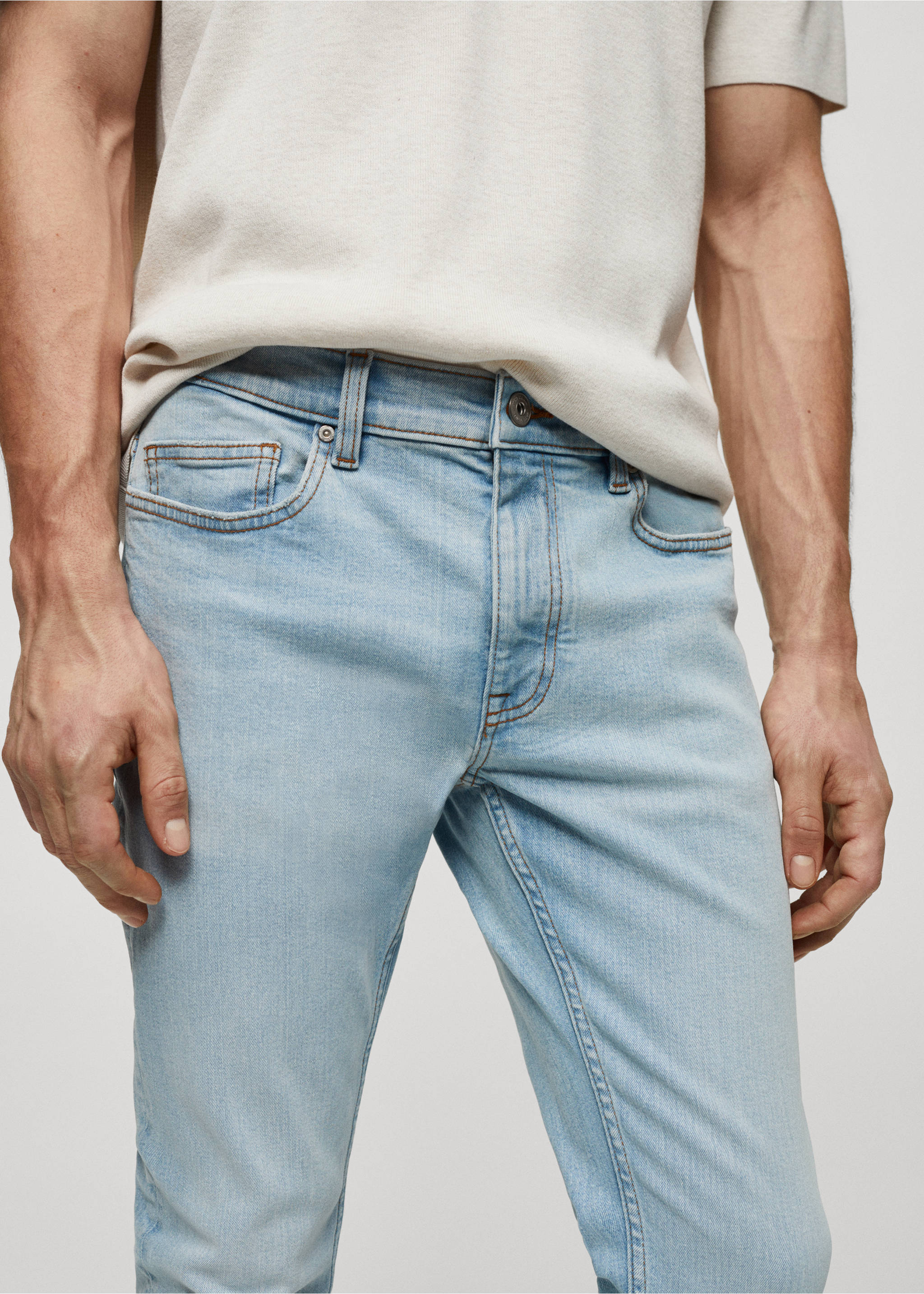 Jeans skinny fit - Detalle del artículo 1, Azul claro. Ref: 67055987-00.