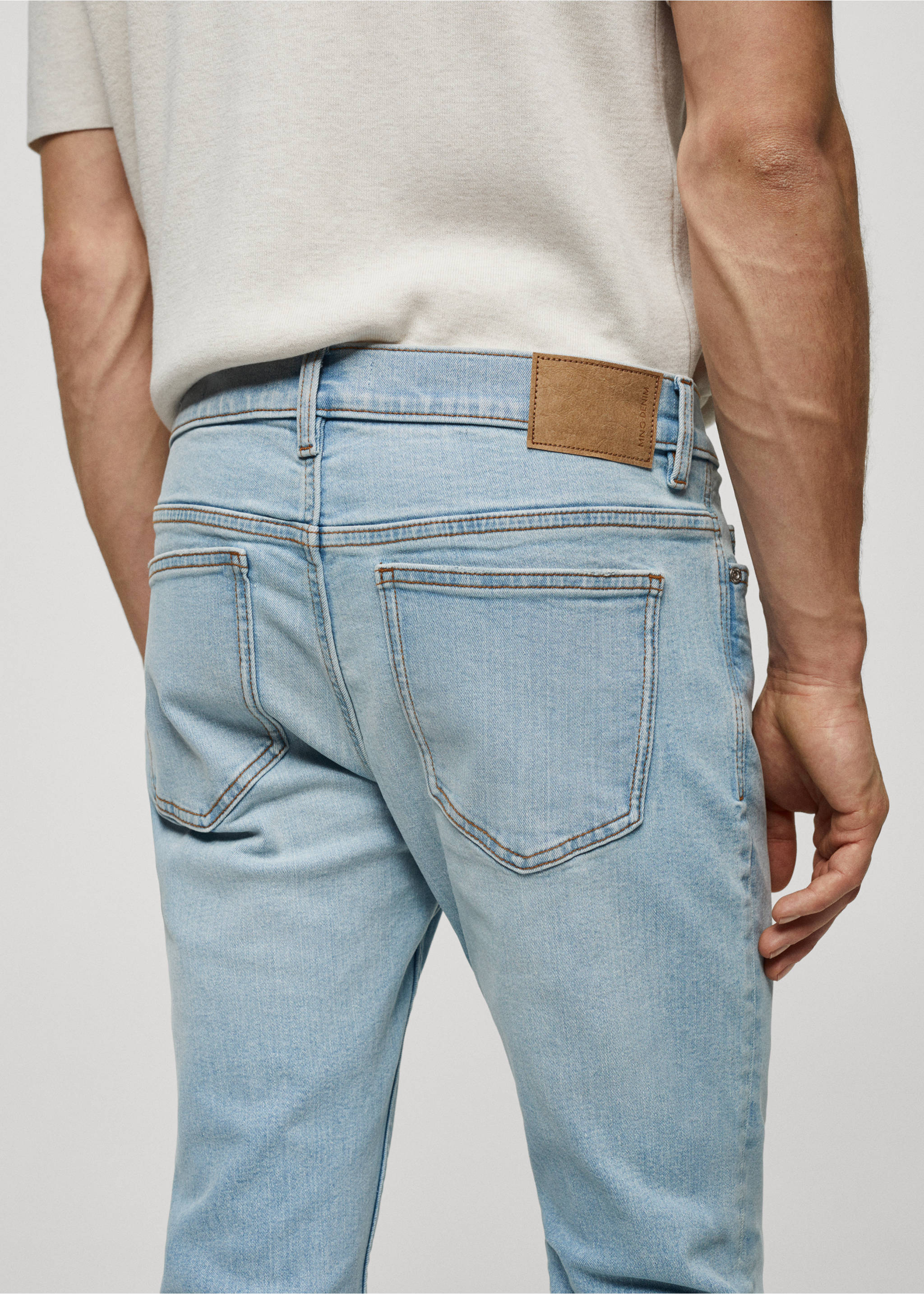 Jeans skinny fit - Detalle del artículo 4, Azul claro. Ref: 67055987-00.