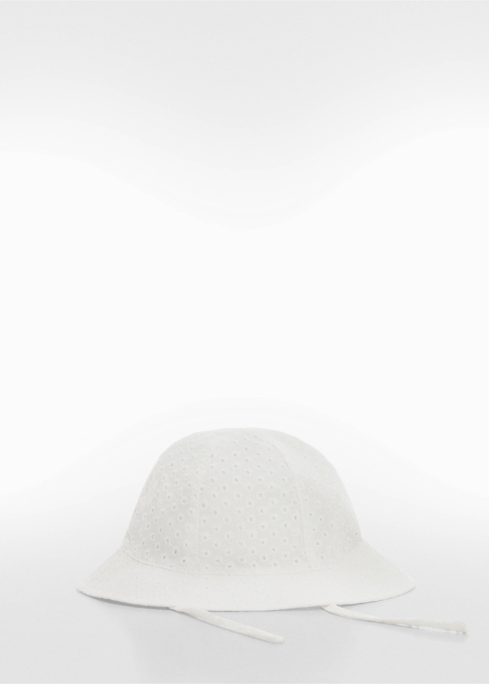 Floral bucket hat - Article without model, White. Ref: 67055994-00.