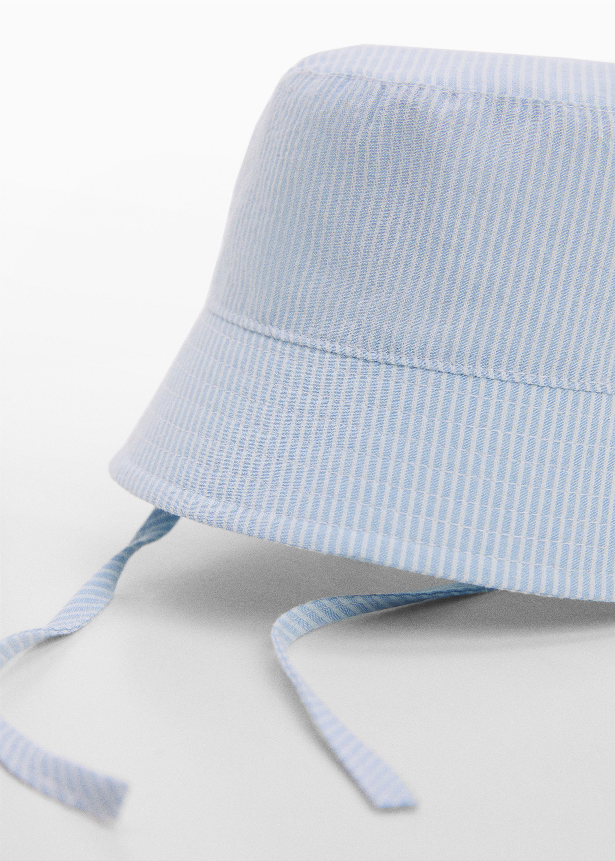 Striped bucket hat - Medium plane