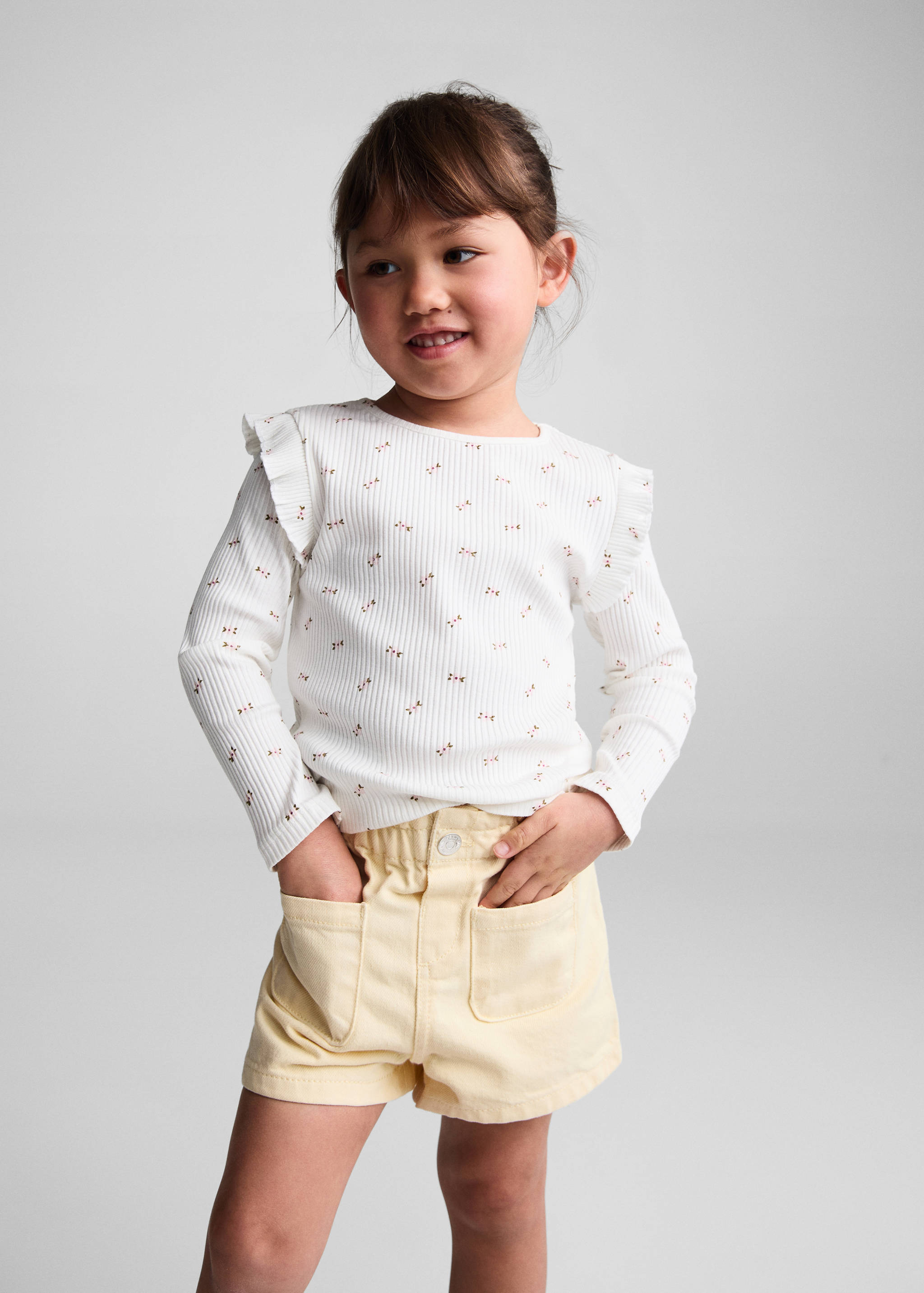 Paperbag shorts - Medium plane