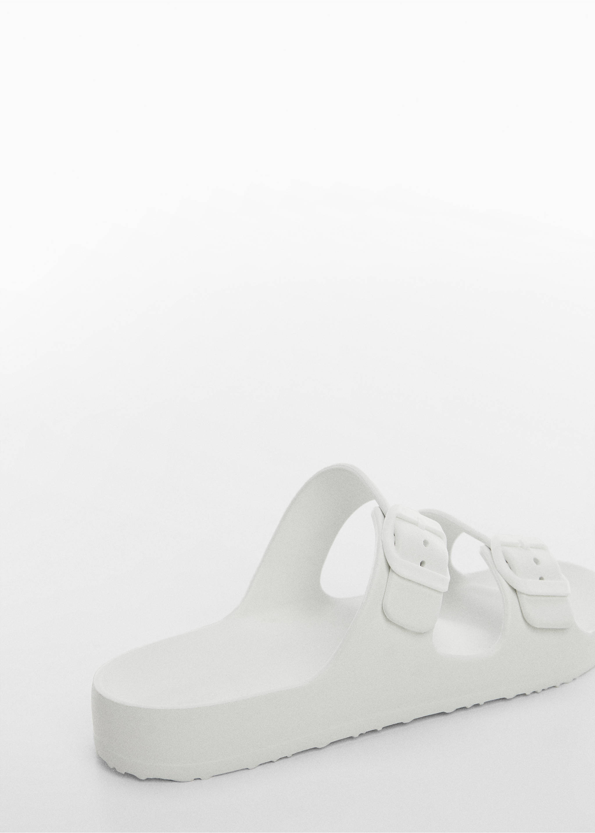 Flip flops buckles - Details of the article 1, White. Ref: 67056010-00.