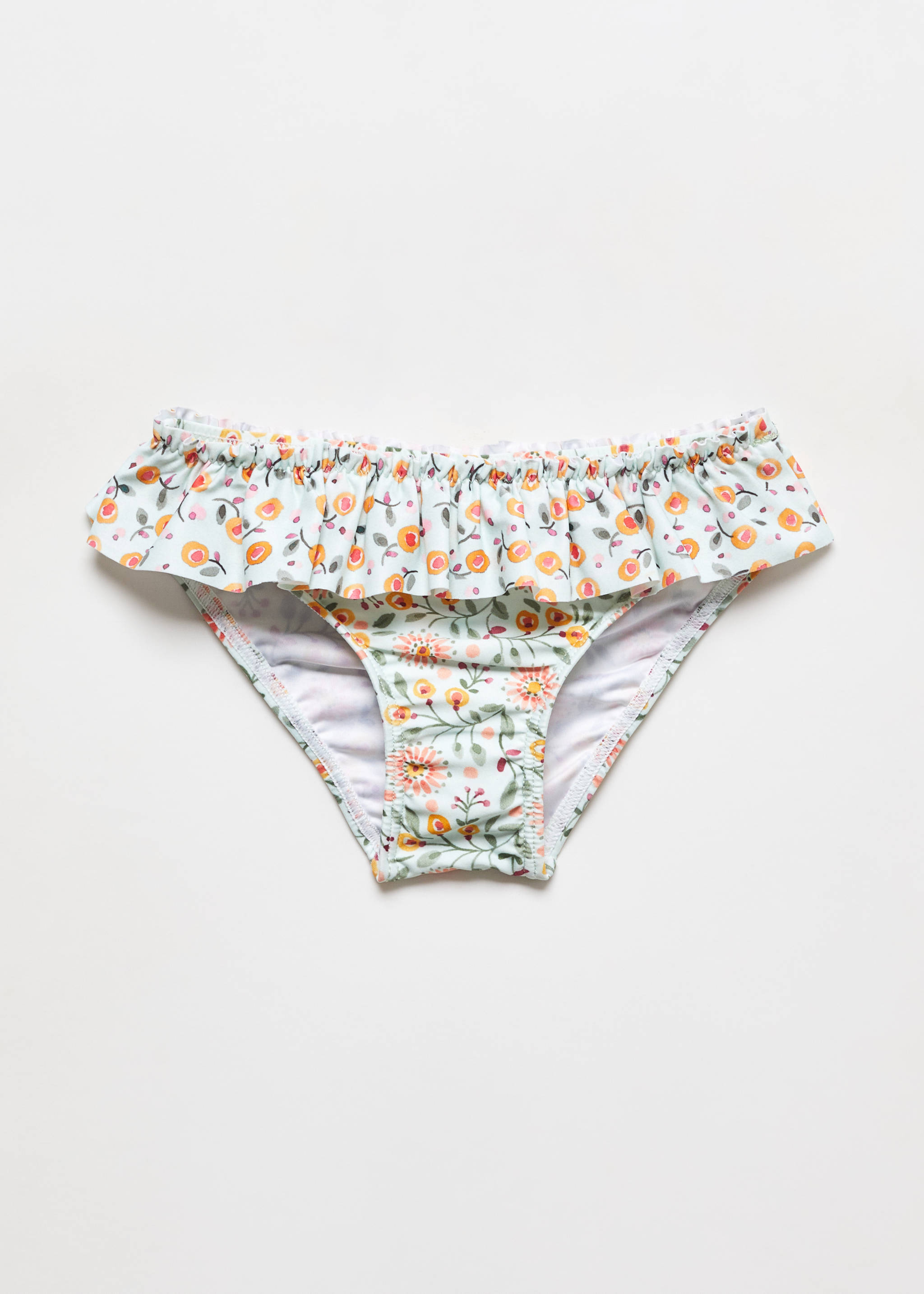 Ruffled floral bikini bottom - Article without model