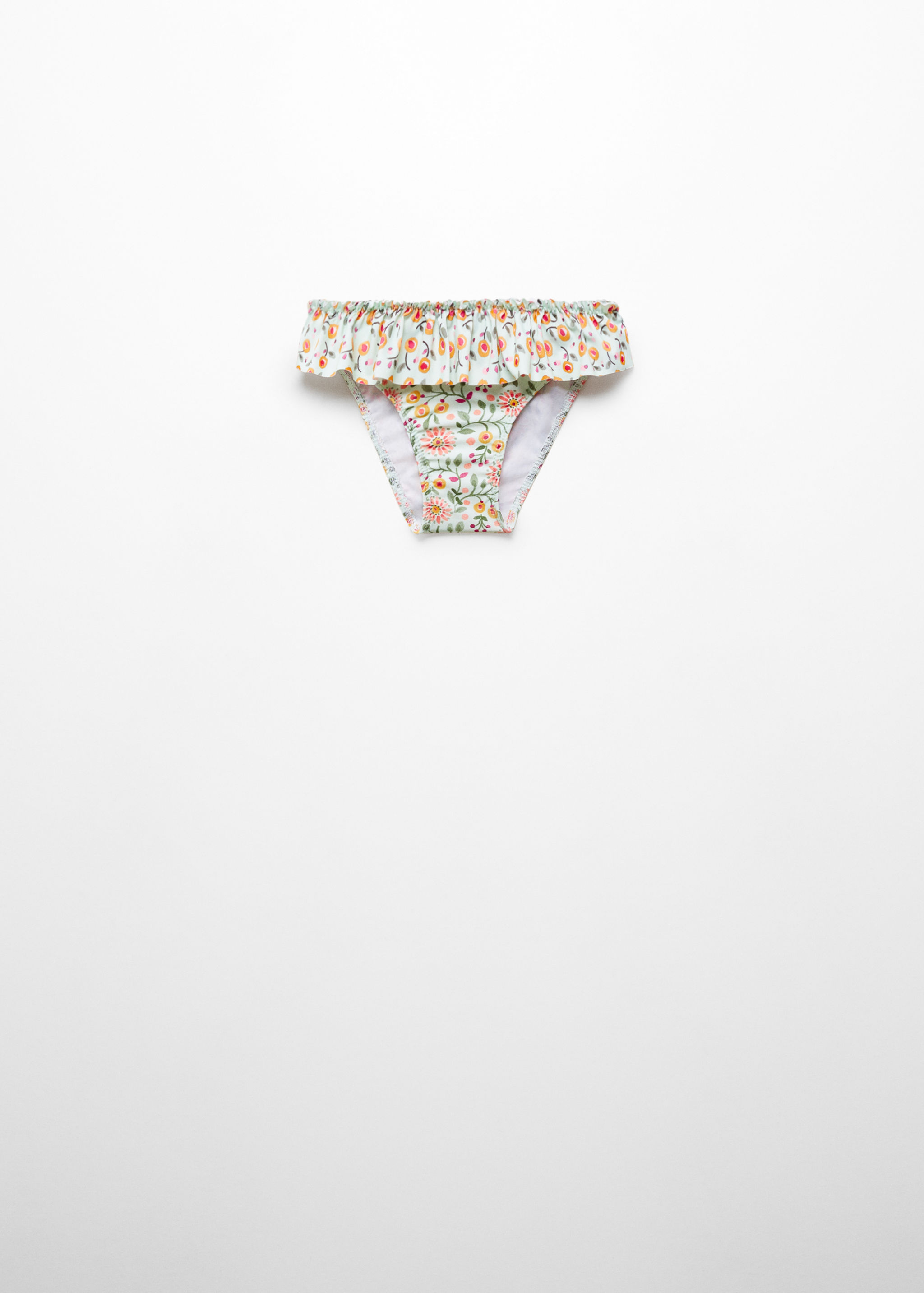 Ruffled floral bikini bottom - Article without model